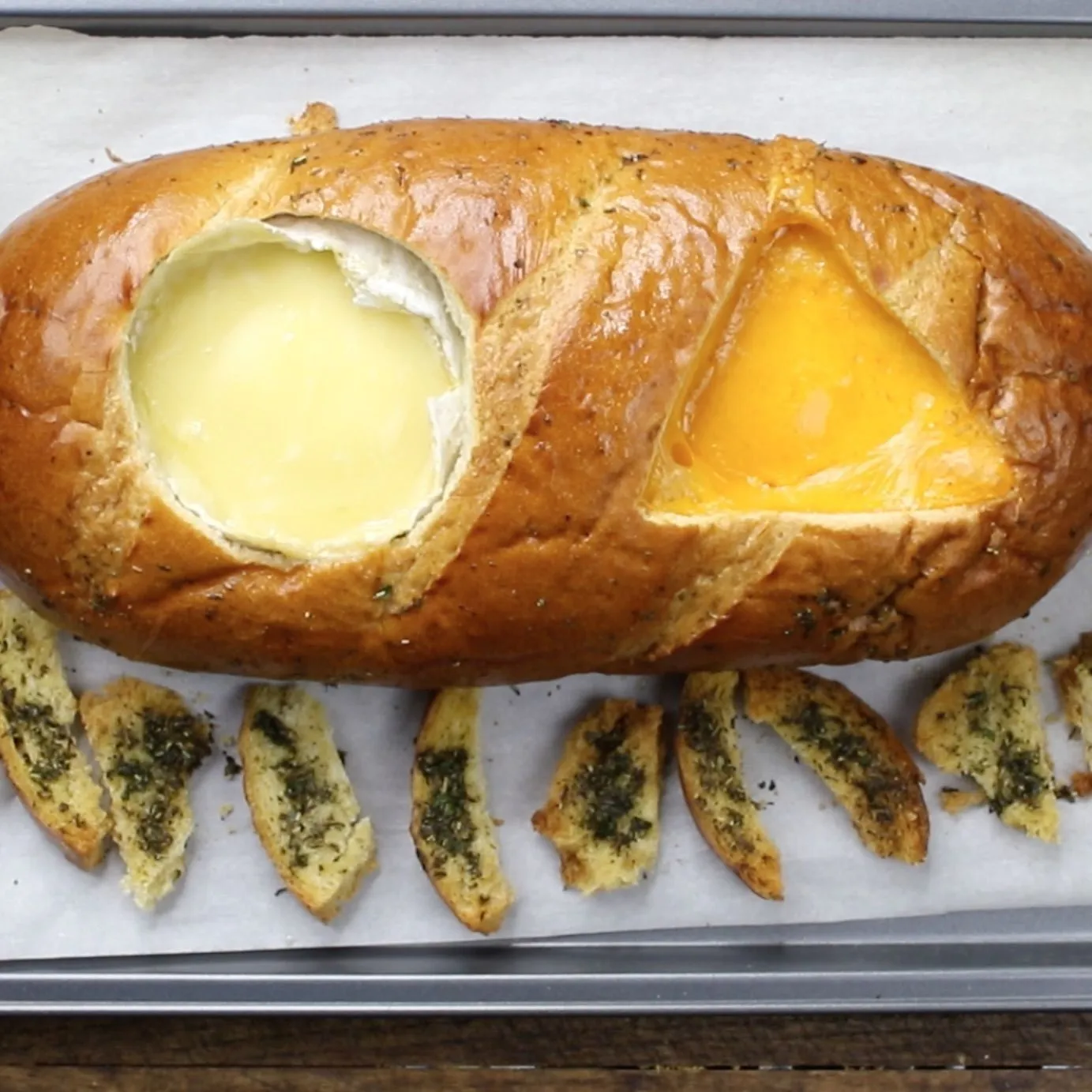Two Cheese Bread Bowl