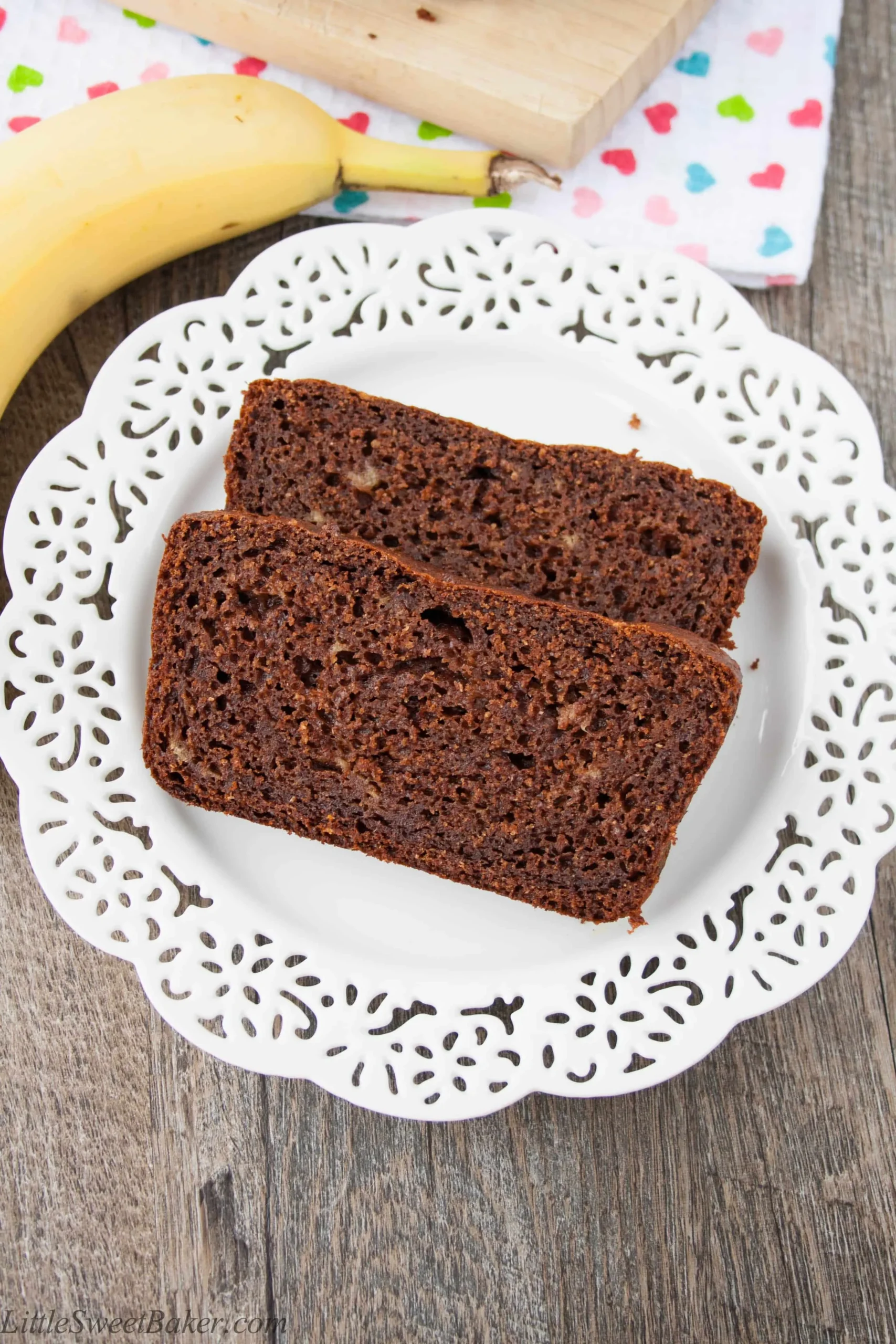 Ultimate Healthy Chocolate Banana Bread