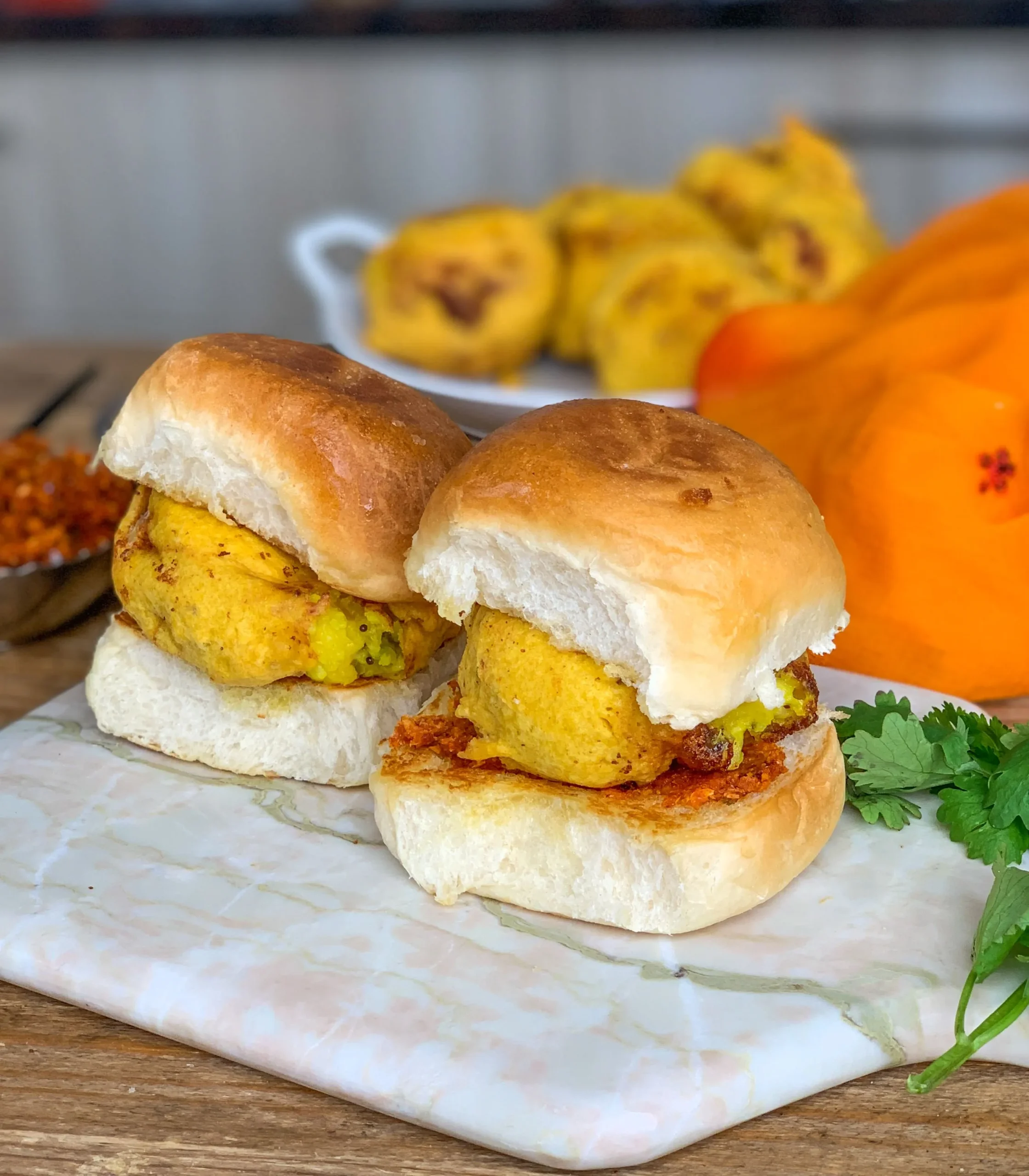 Vada Pav Like Snack