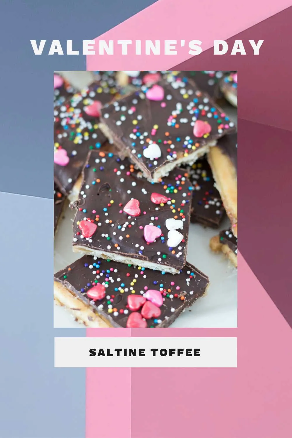 Valentine's Day Saltine Toffee