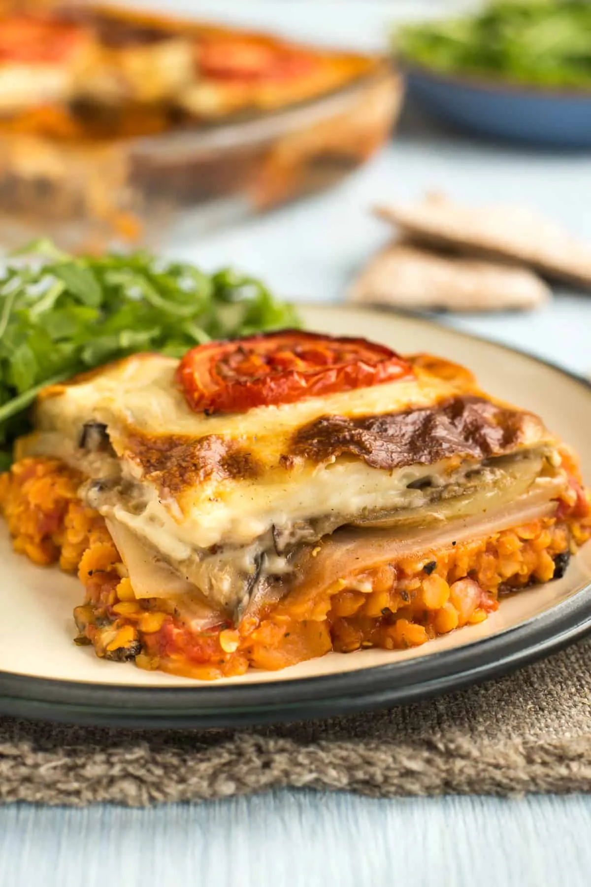 Veg and Barley Moussaka