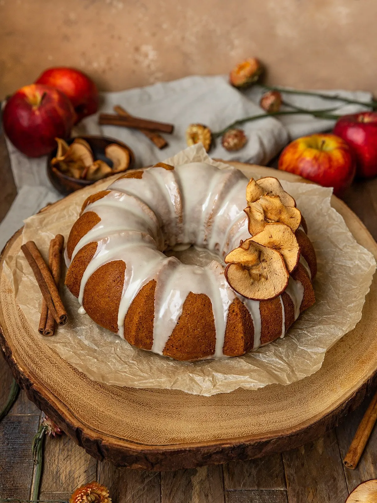 Vegan Apple Cider Bundt Cake