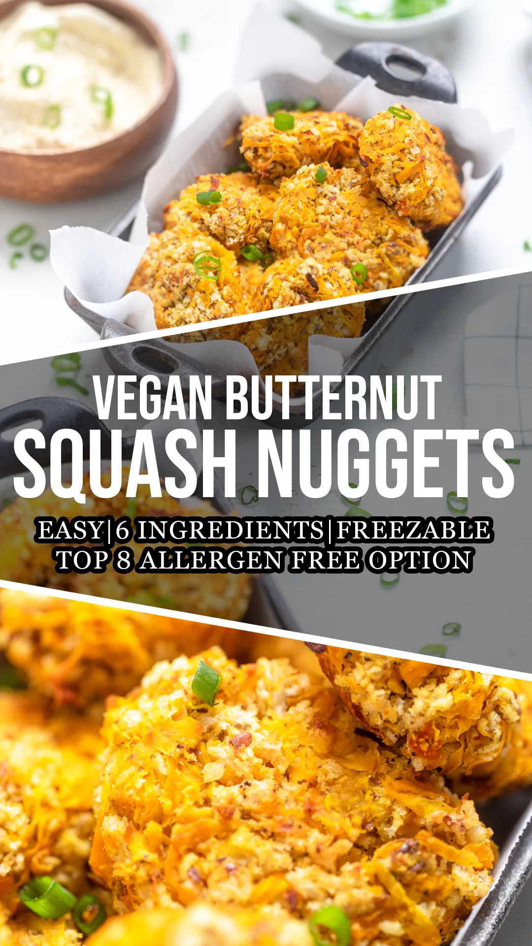 Vegan Butternut Squash Nuggets