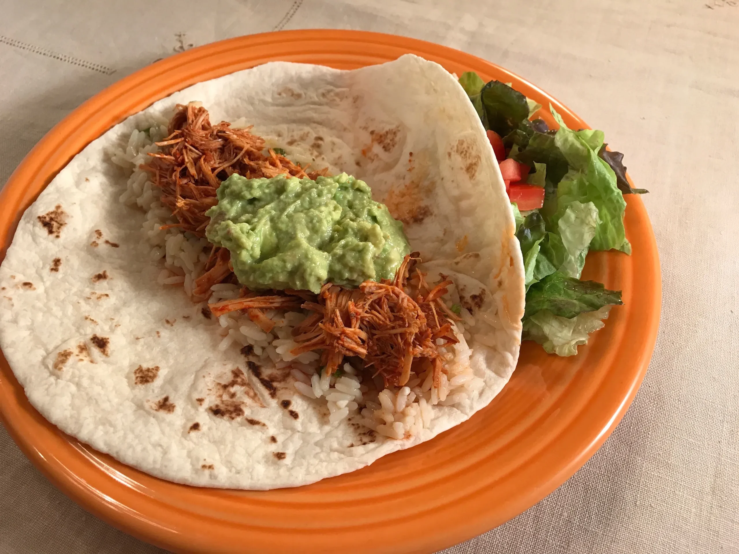 Vegan Carne Adovada Burritos