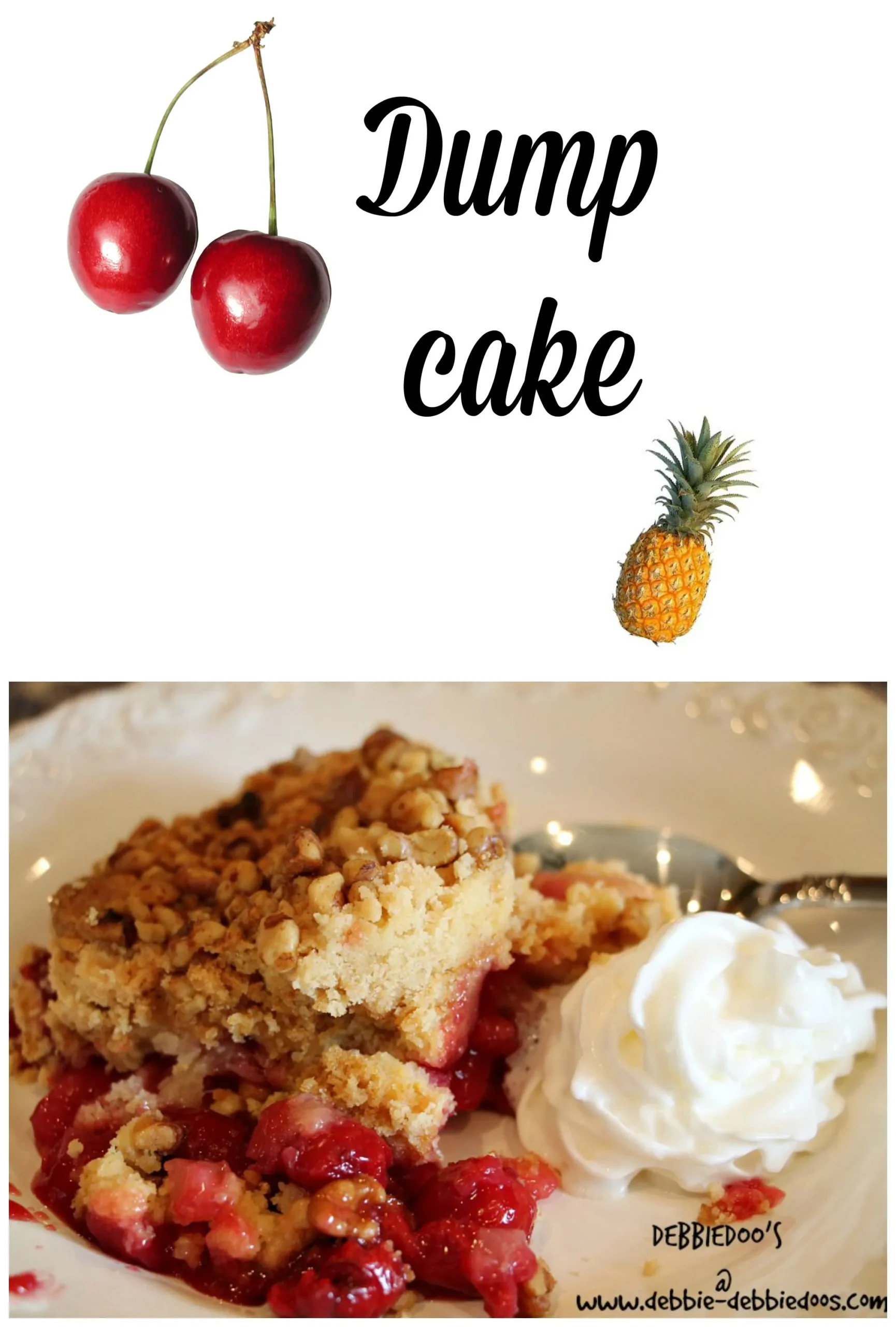 Vegan Cherry Pineapple Dump Cake