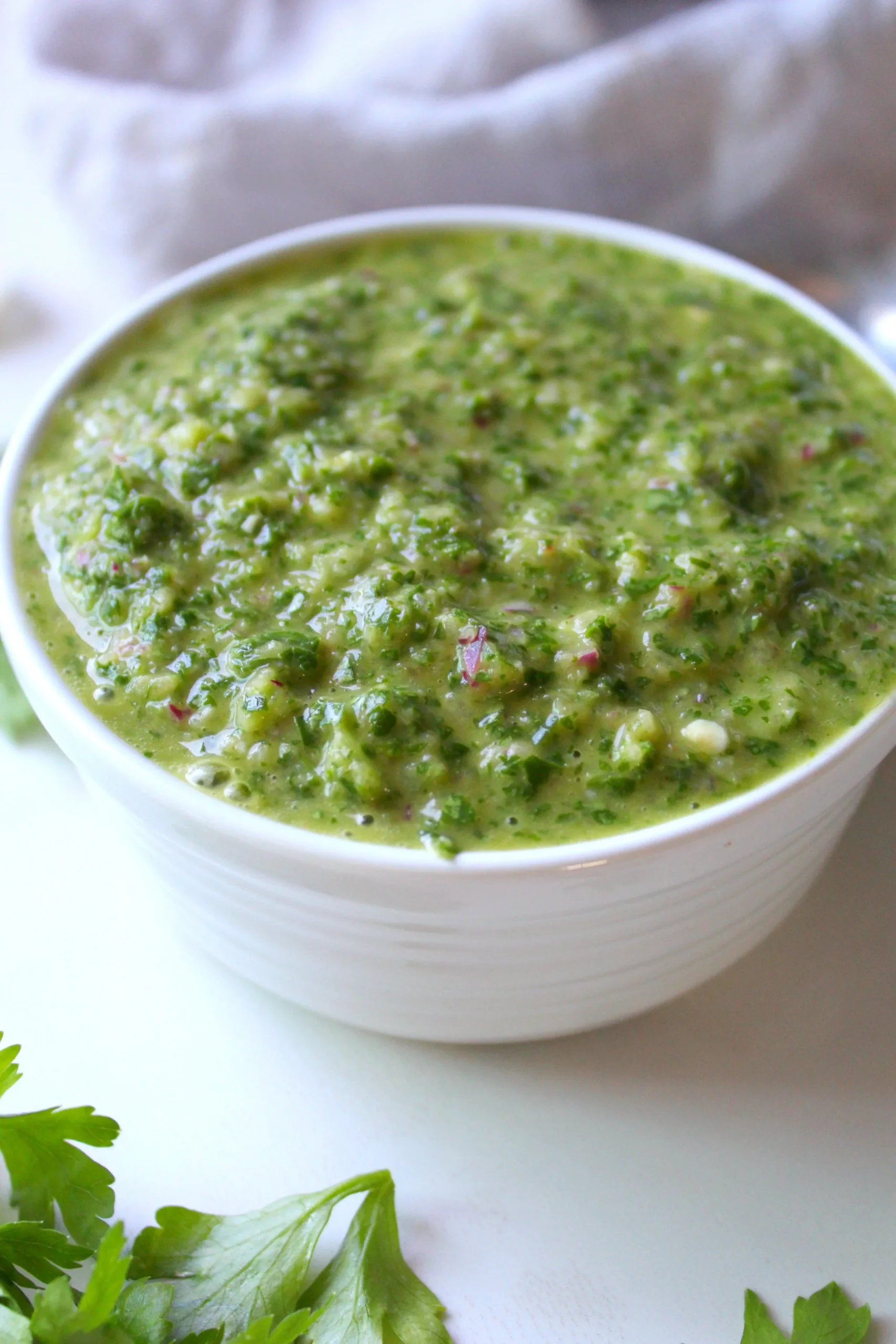 Vegan Chimichurri Cilantro Sauce