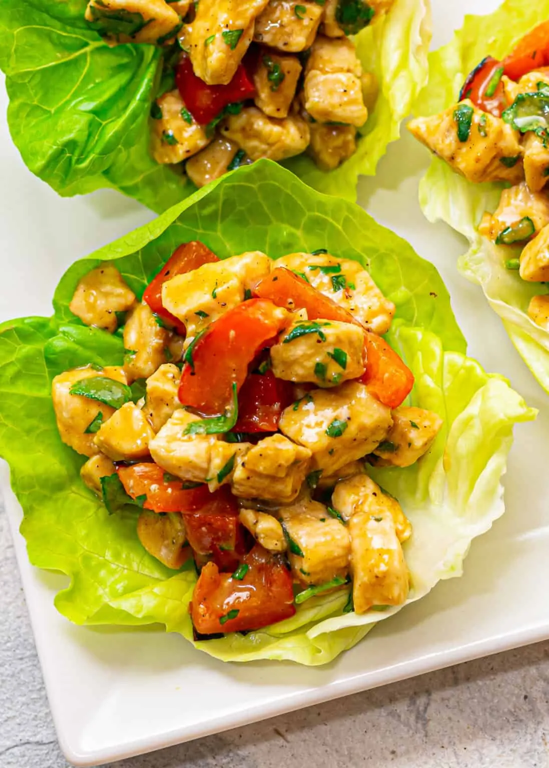 Vegan Hot Honey Chicken Salad