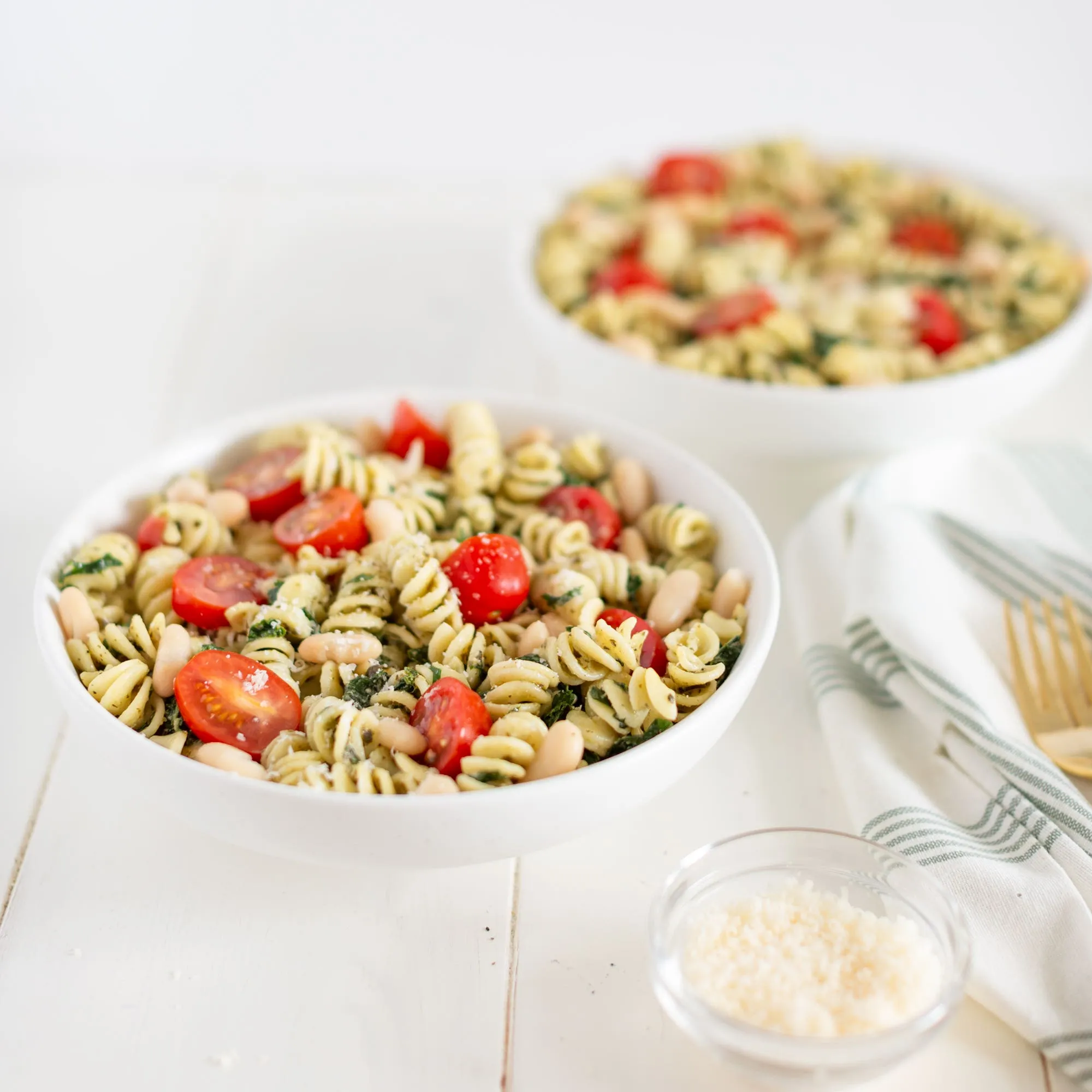 Vegan Kale Pesto Pasta