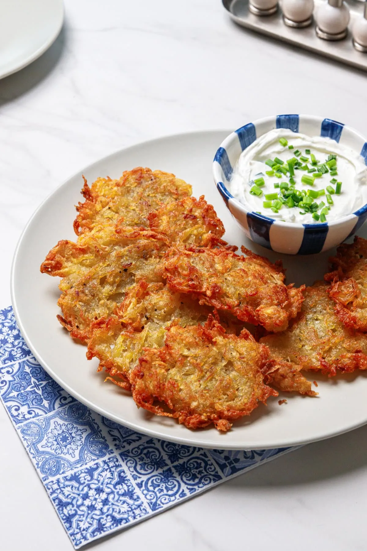 Vegan Latkes Potato Pancakes