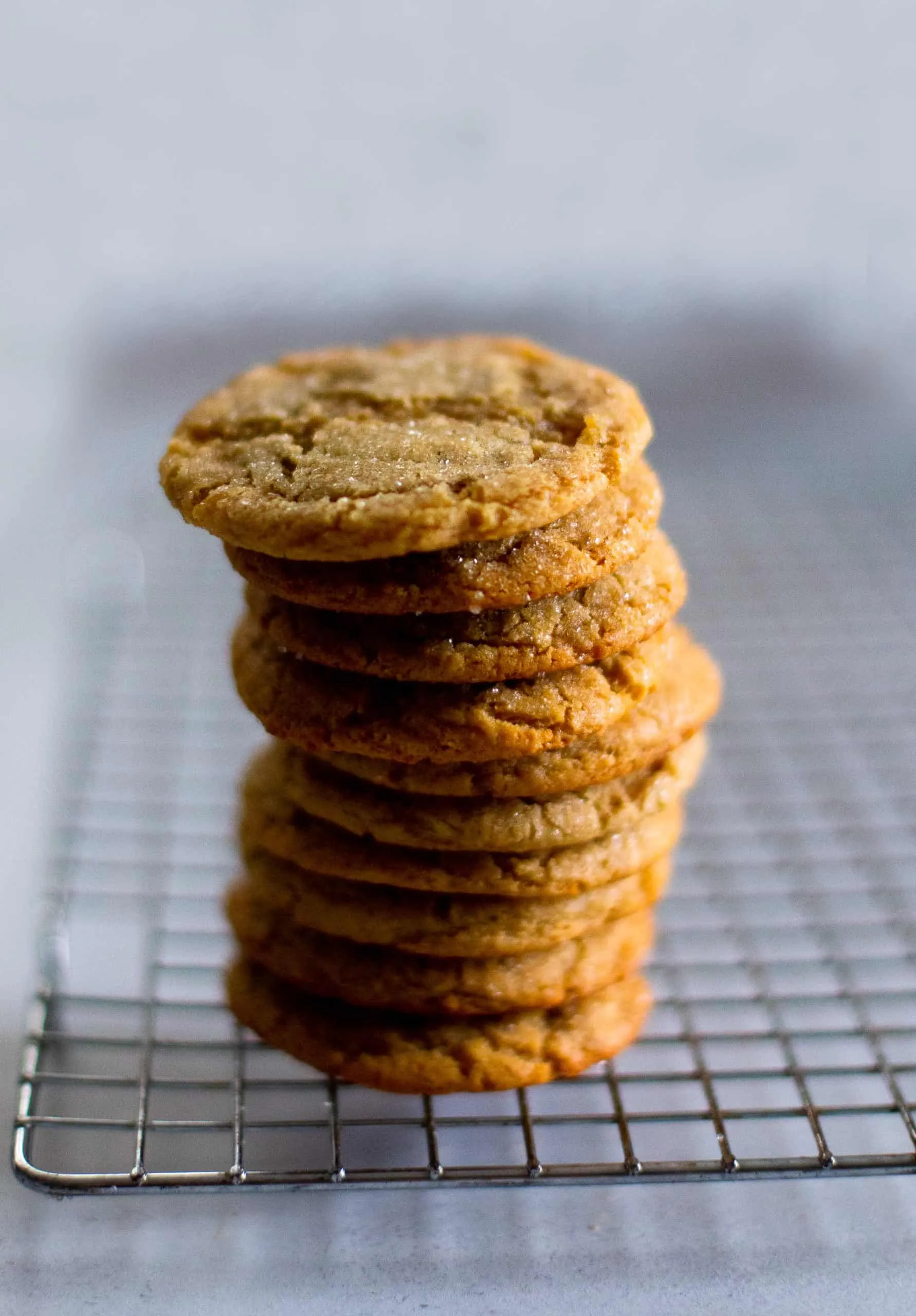 Vegan Peanut Butter Miso Cookies