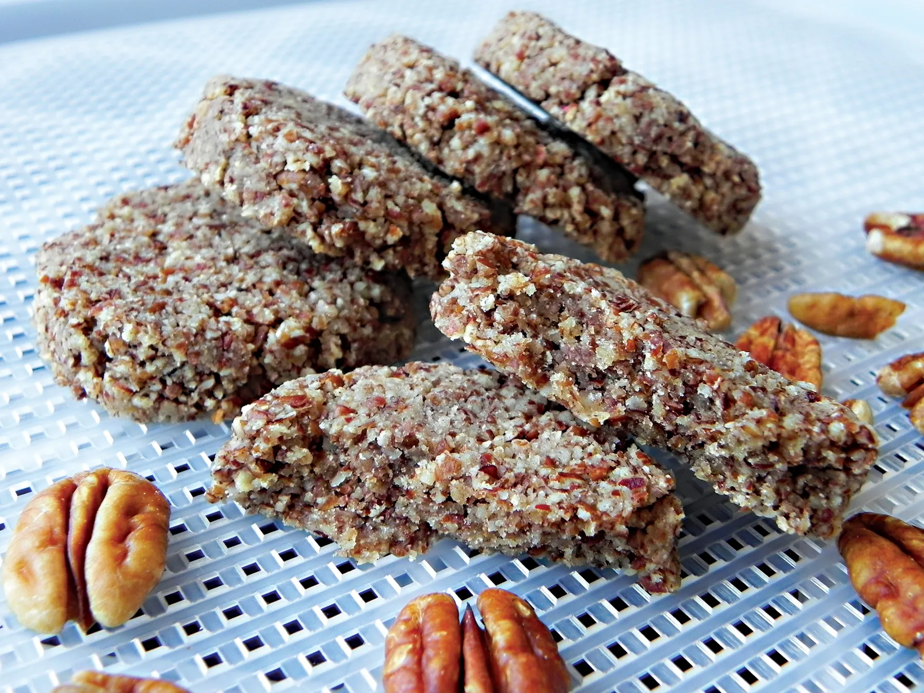 Vegan Pecan Shortbread Cookies