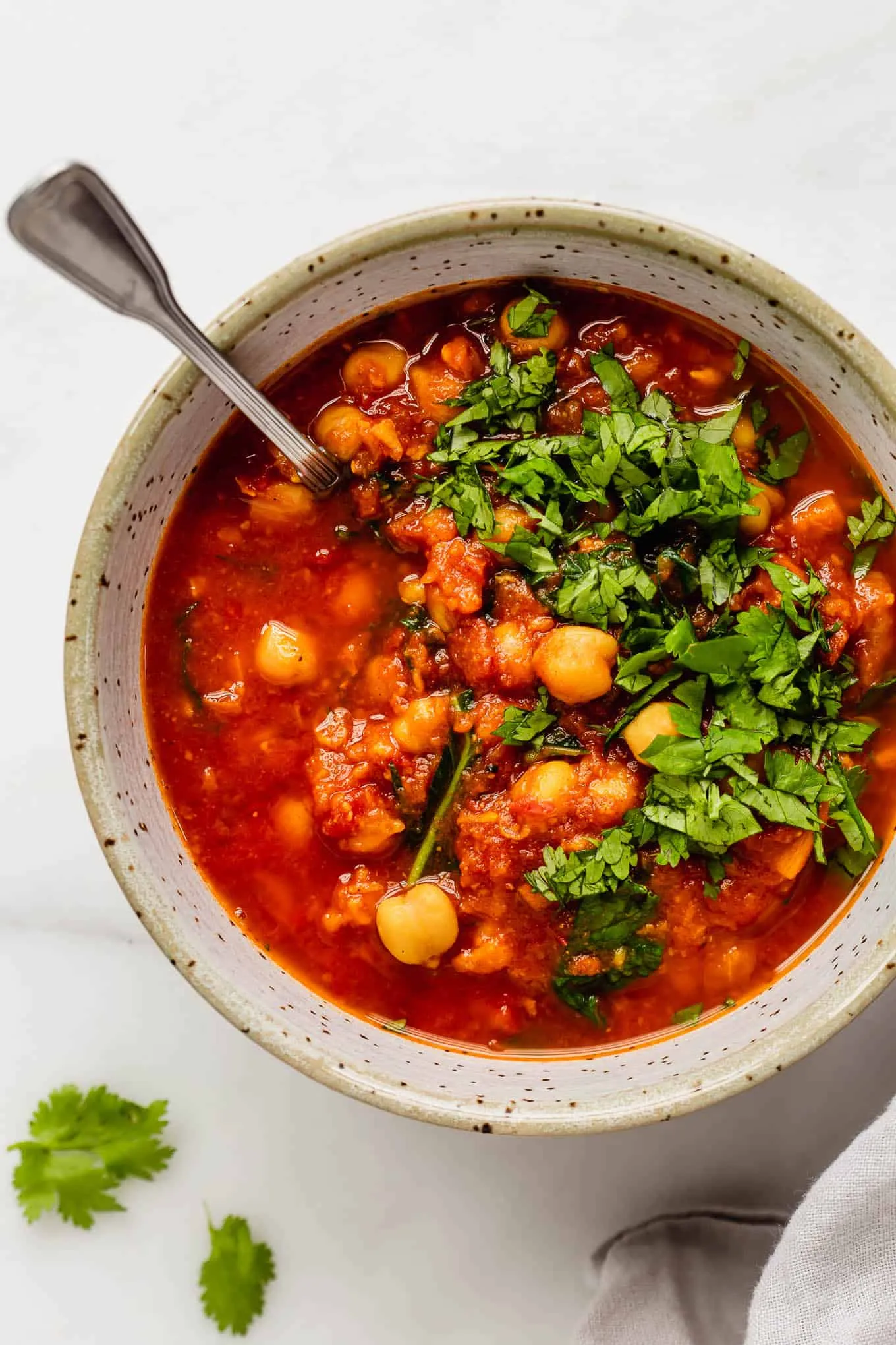 Vegan Quick Dinner Moroccan Chickpea Pockets