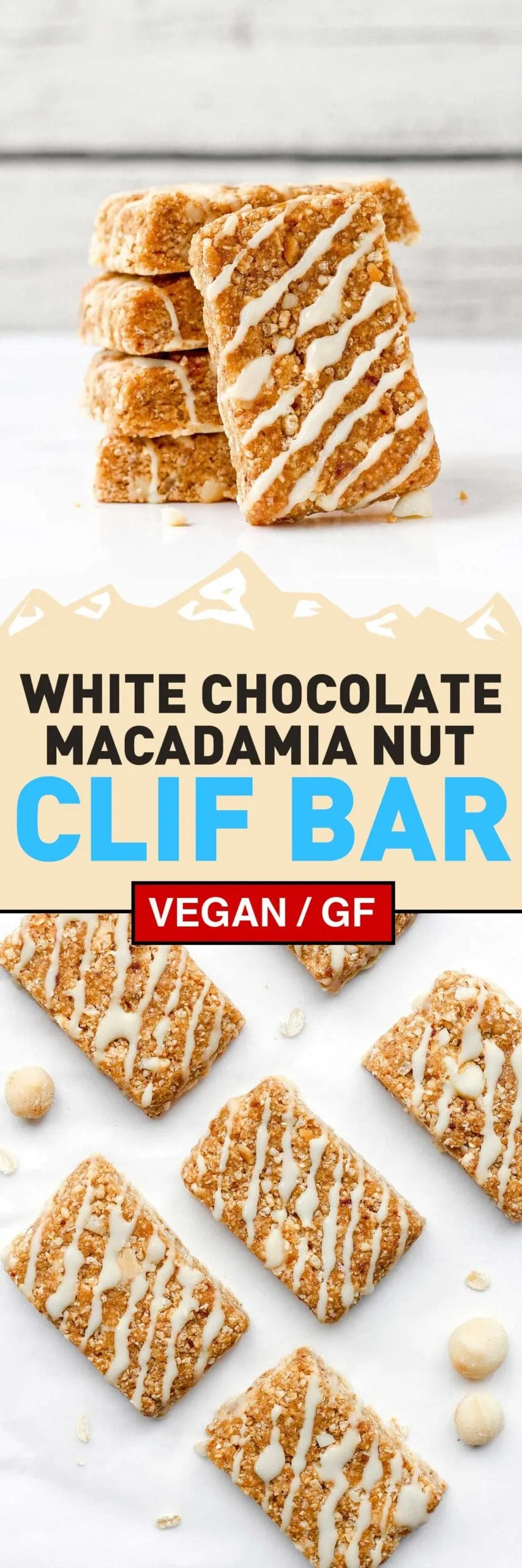 Vegan White Chocolate Macadamia Energy Bars