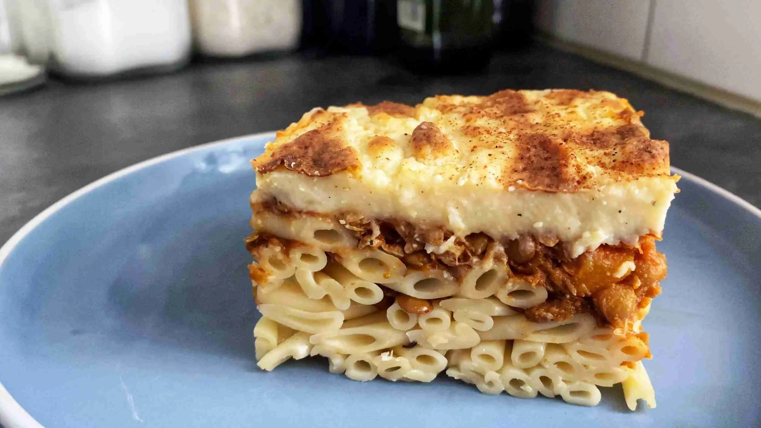 Vegetarian Pastitsio with Leeks