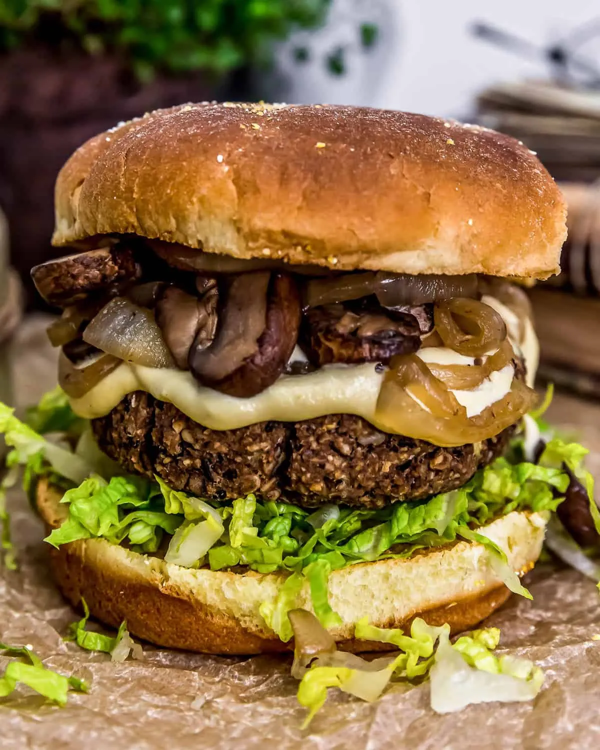 Veggie Burger Patty Melts