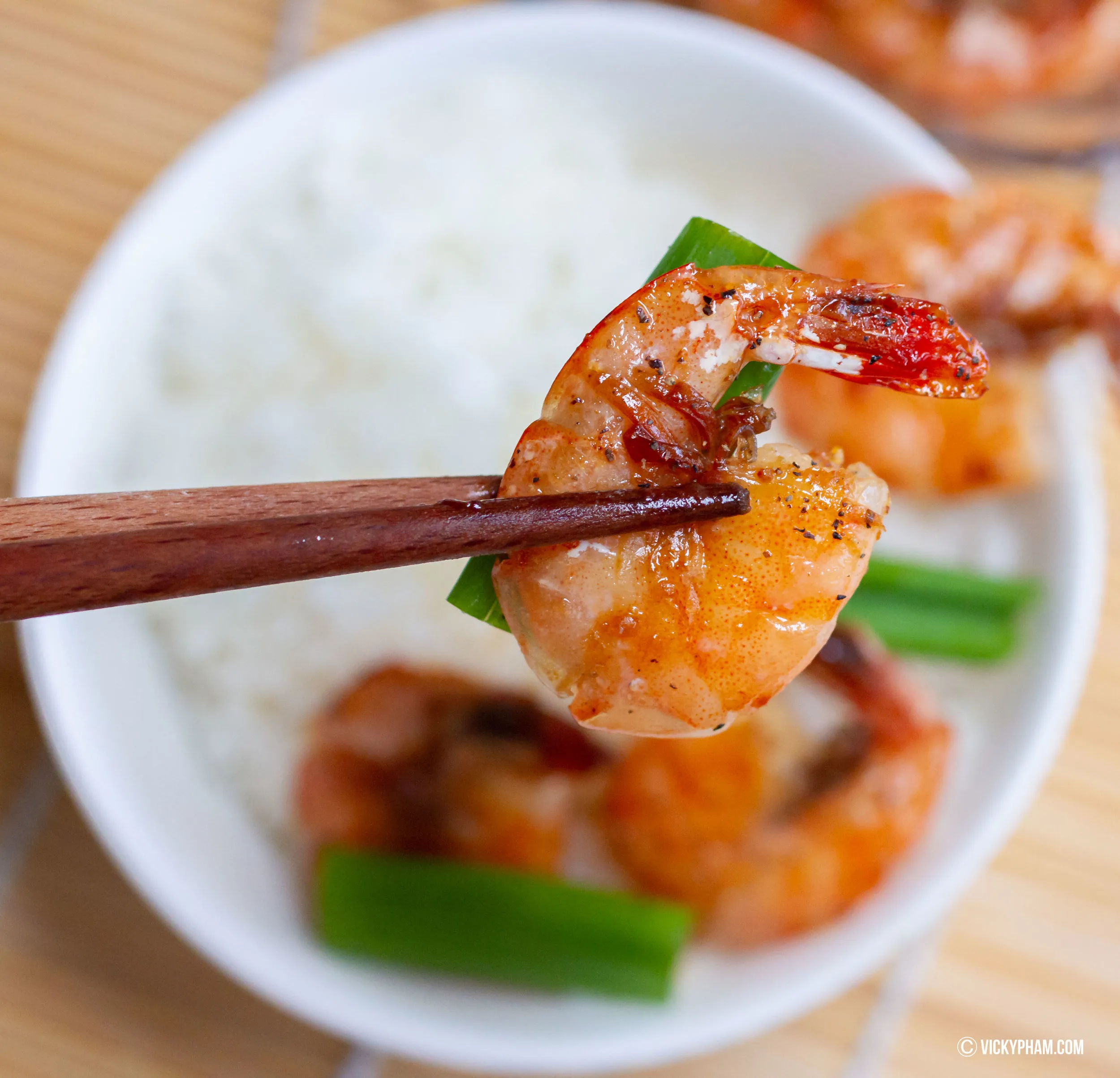 Vietnamese Caramelized Shrimp (Tom Rim)