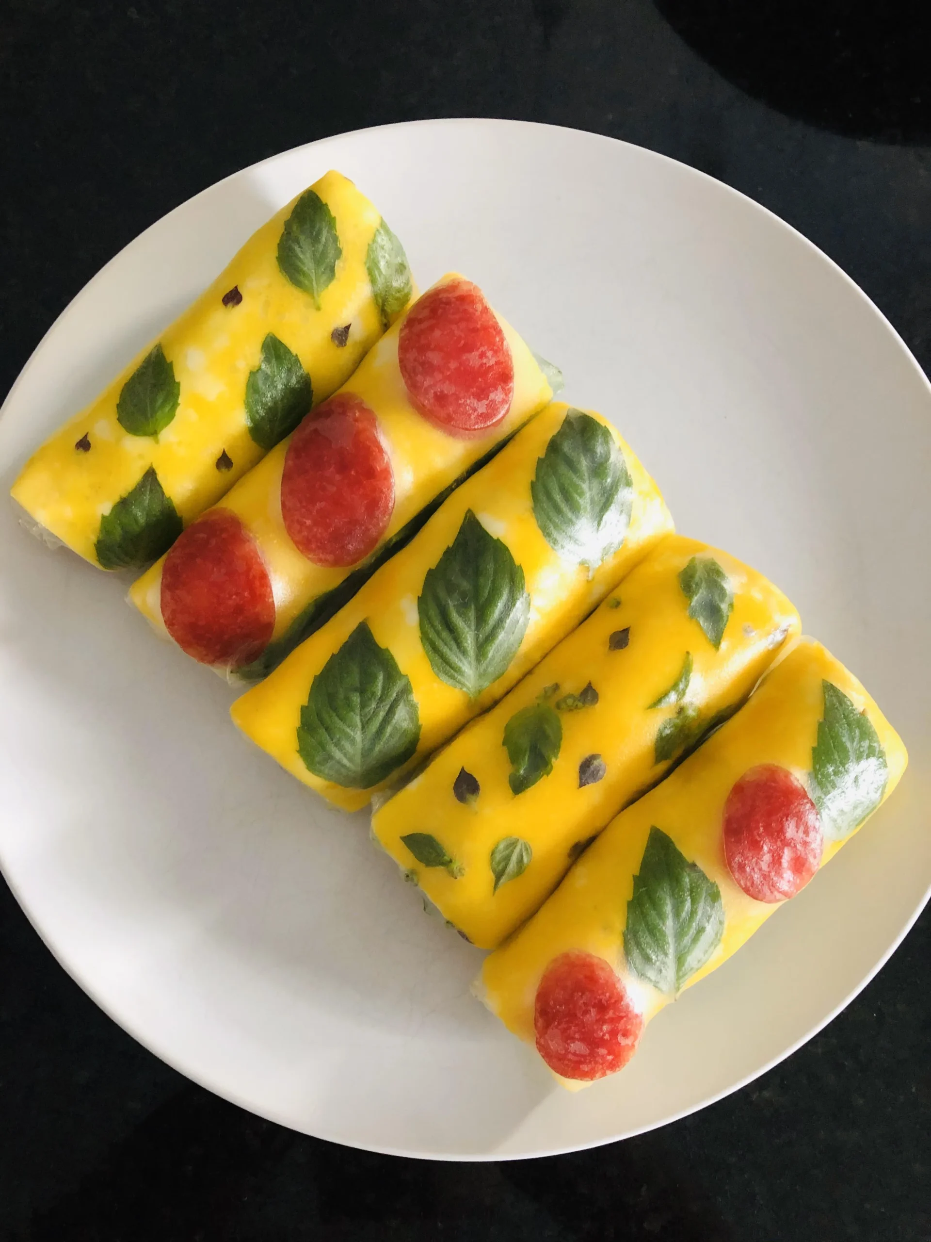 Vietnamese Fresh Spring Rolls Jicama Egg Bo Bia