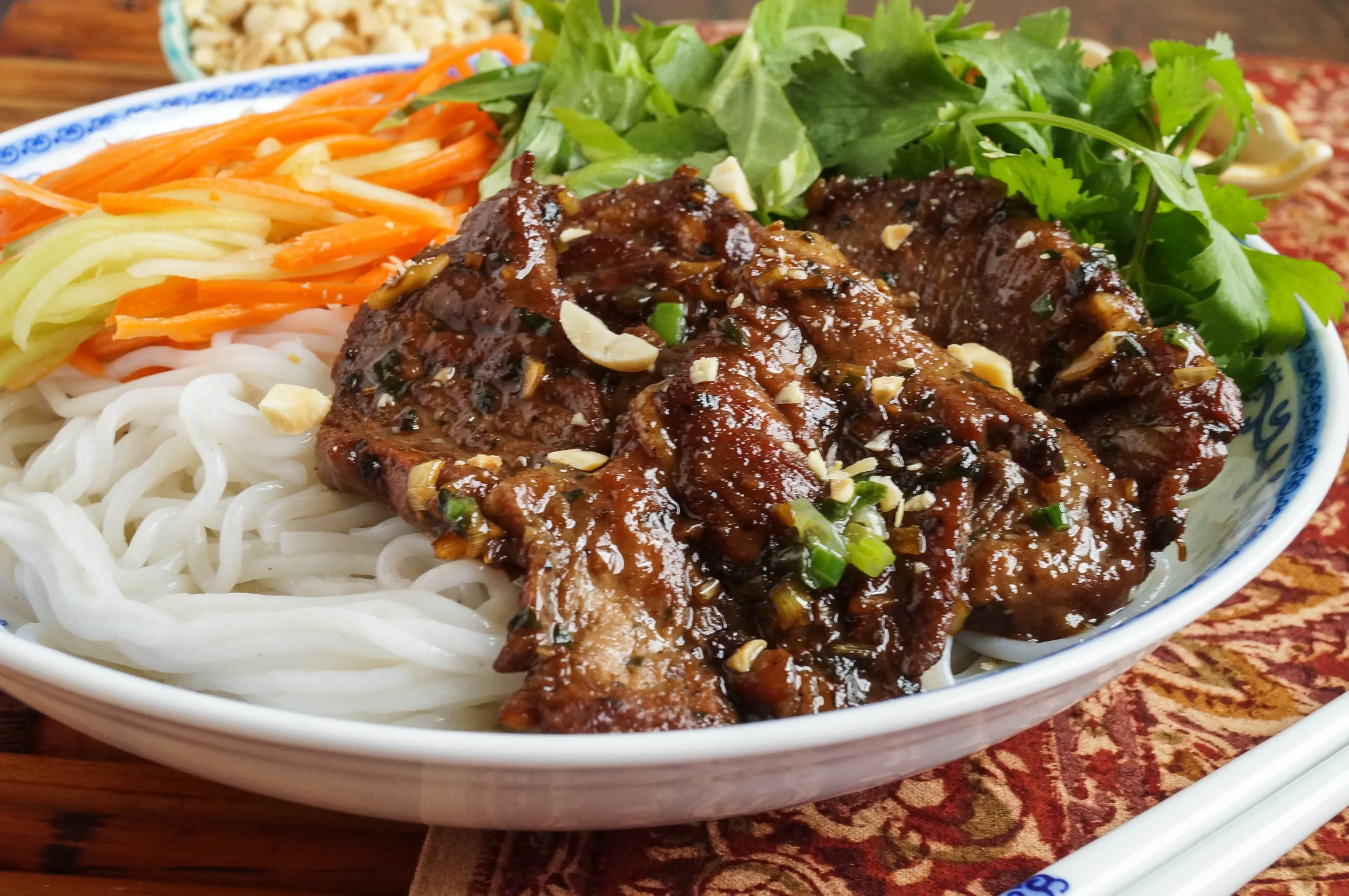 Vietnamese Grilled Pork Bun Thit Nuong