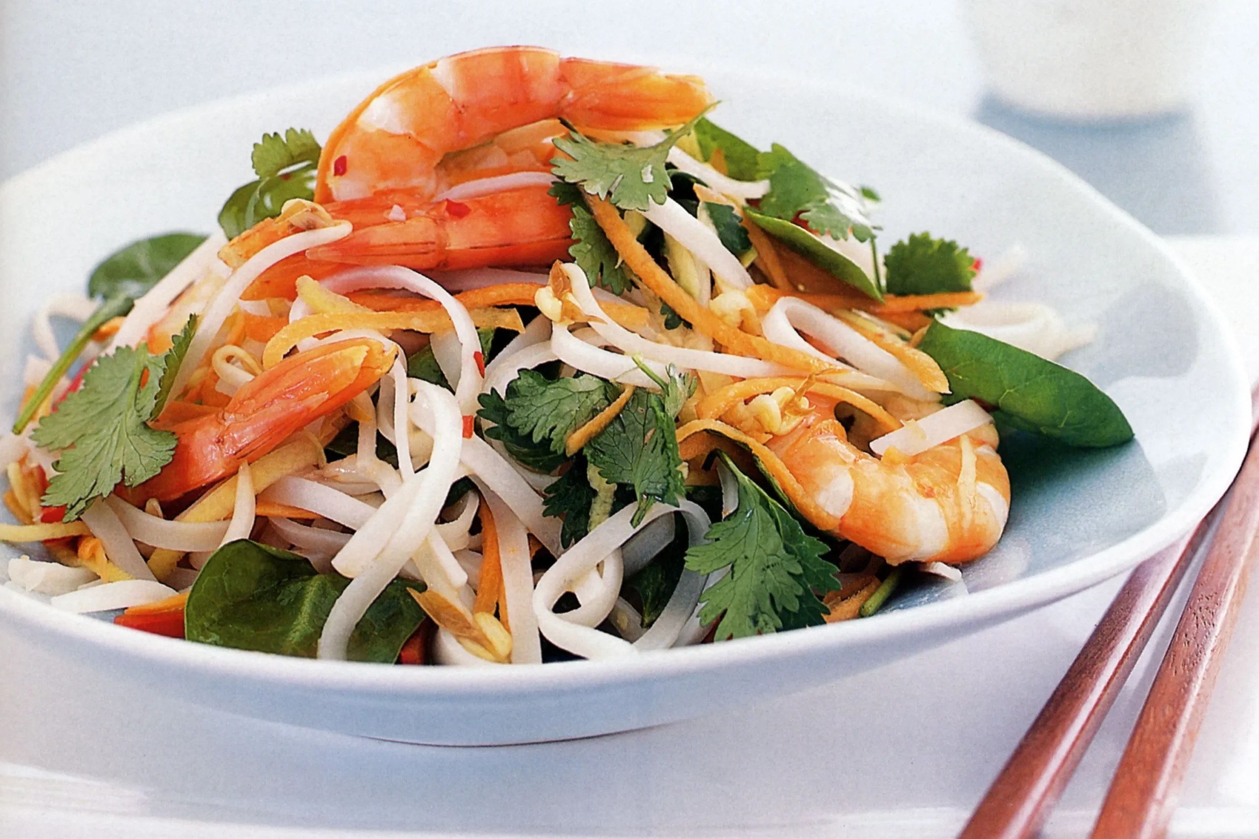 Vietnamese Shrimp Prawn Noodle Salad