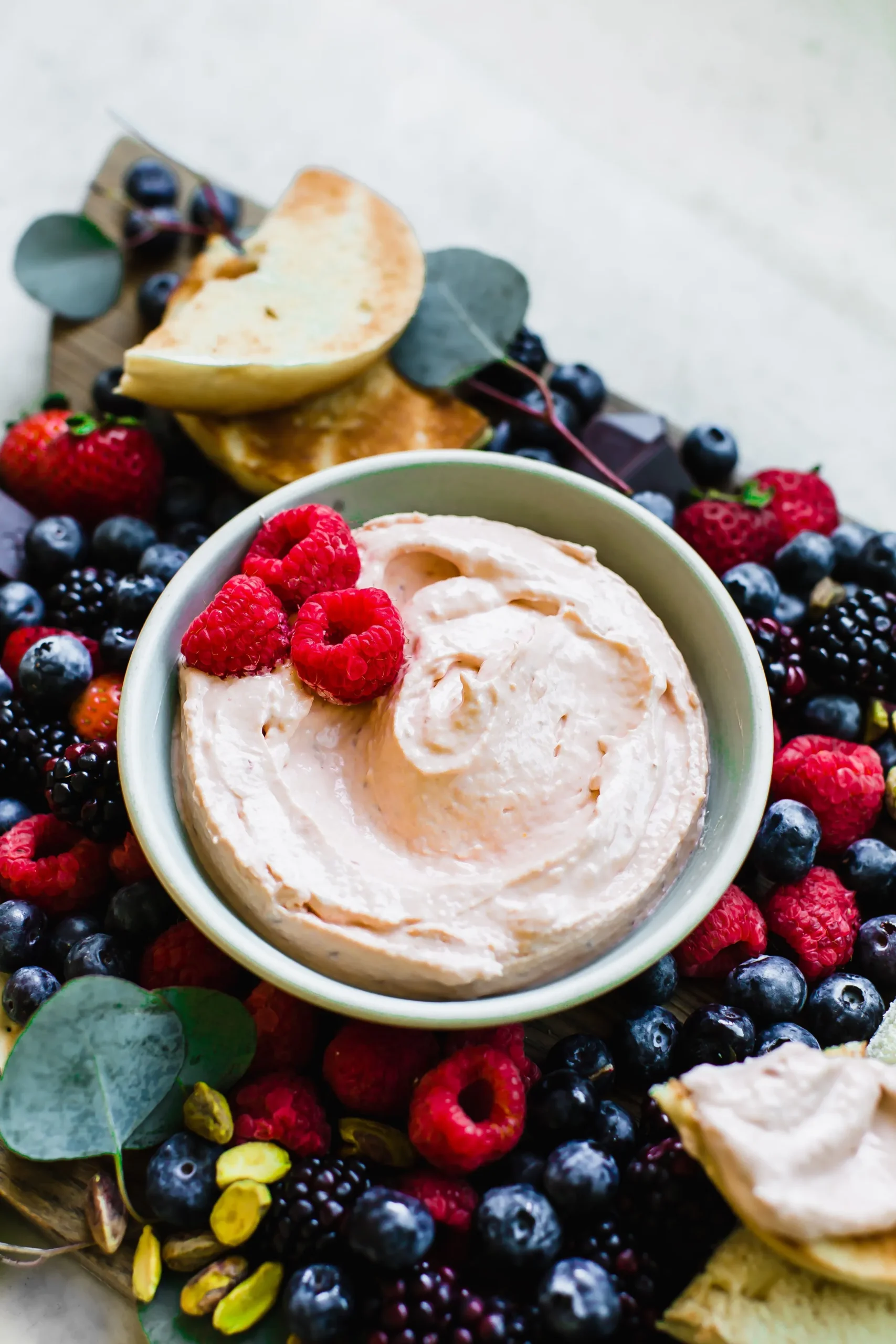 Warm Creamy Chavrie Spread