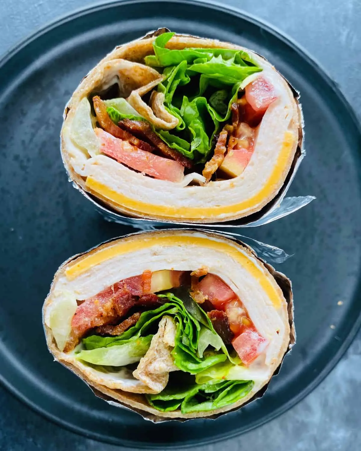 Warm Turkey Bacon Wrap