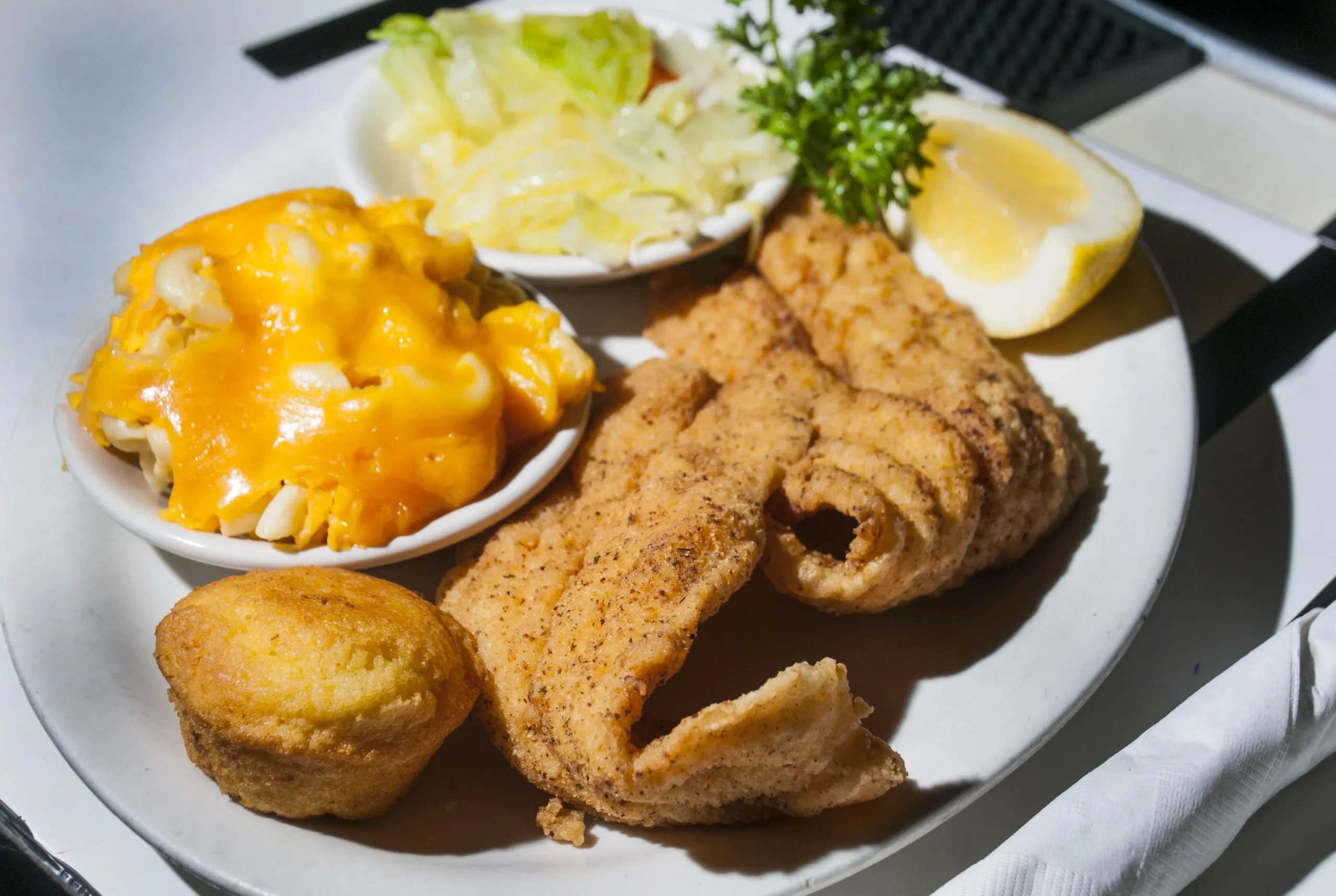 Weary Chef's Catfish Dinner