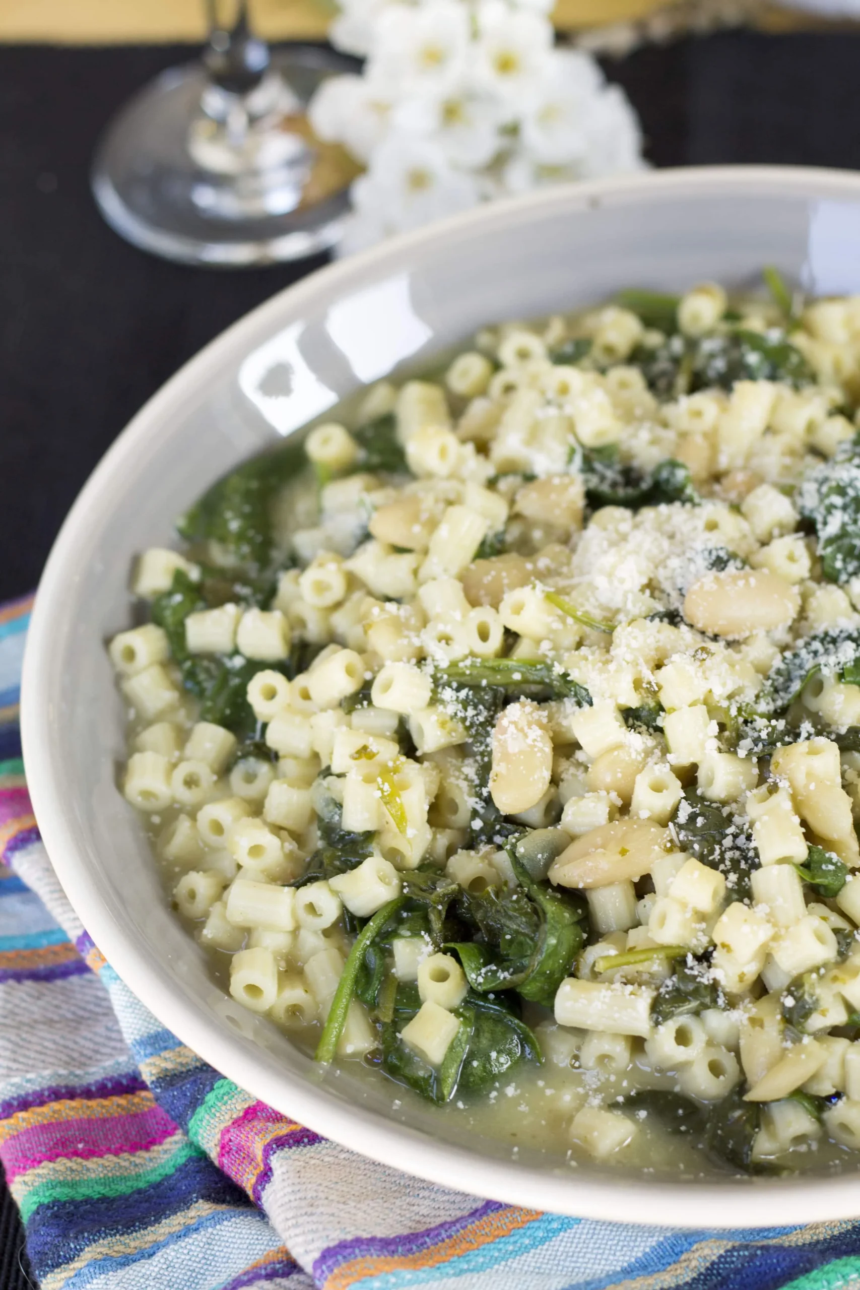 White Bean and Spinach