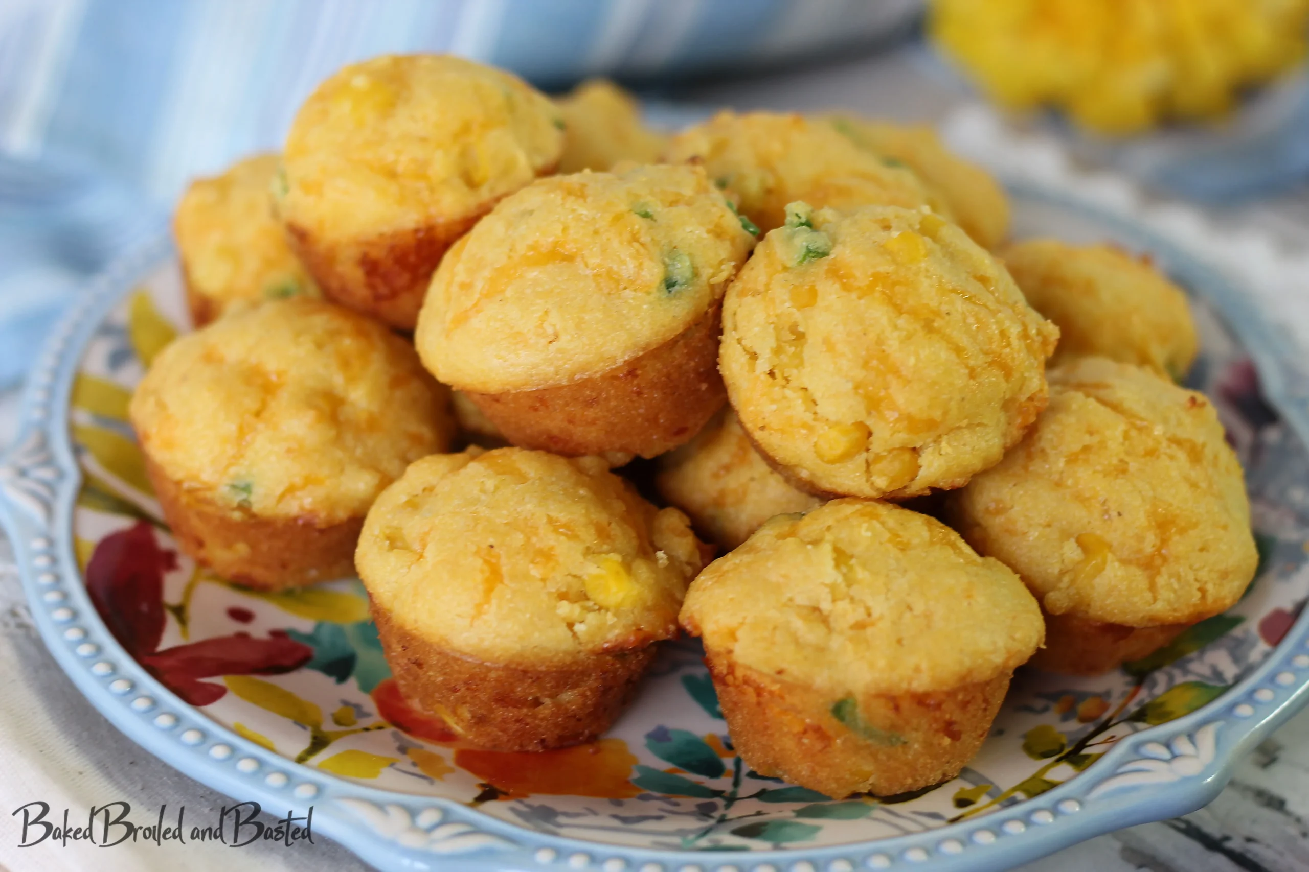 White Cheddar Jalapeno Cornbread Muffins