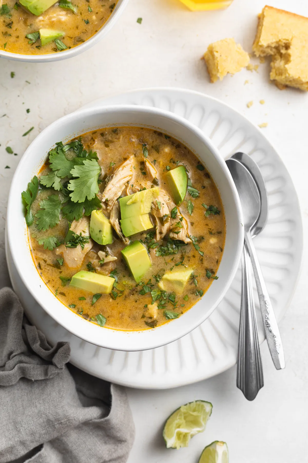White Chicken Chili Make Ahead Camping Meal