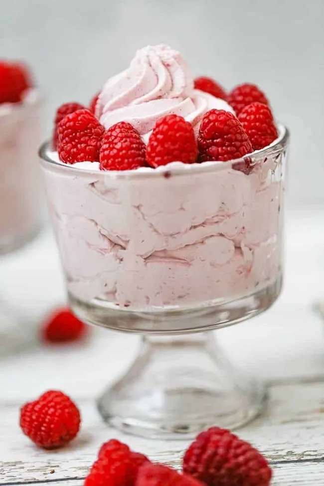 White Chocolate Berry Parfaits