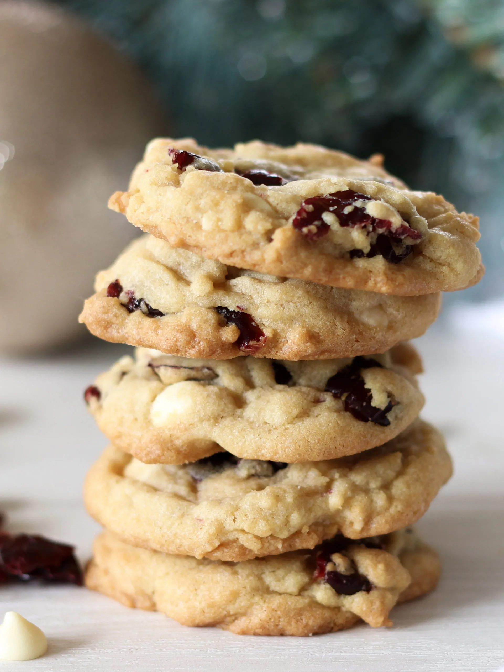 White Chocolate Cranberry Cookies