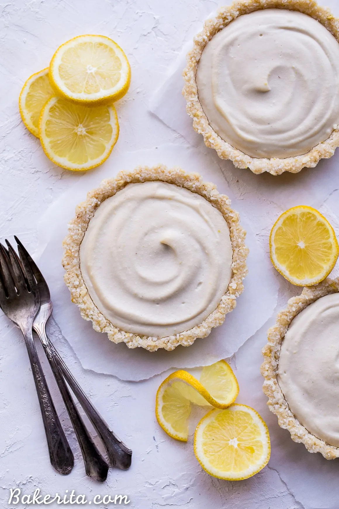 White Chocolate Lemon Tart (Paleo, Vegan)