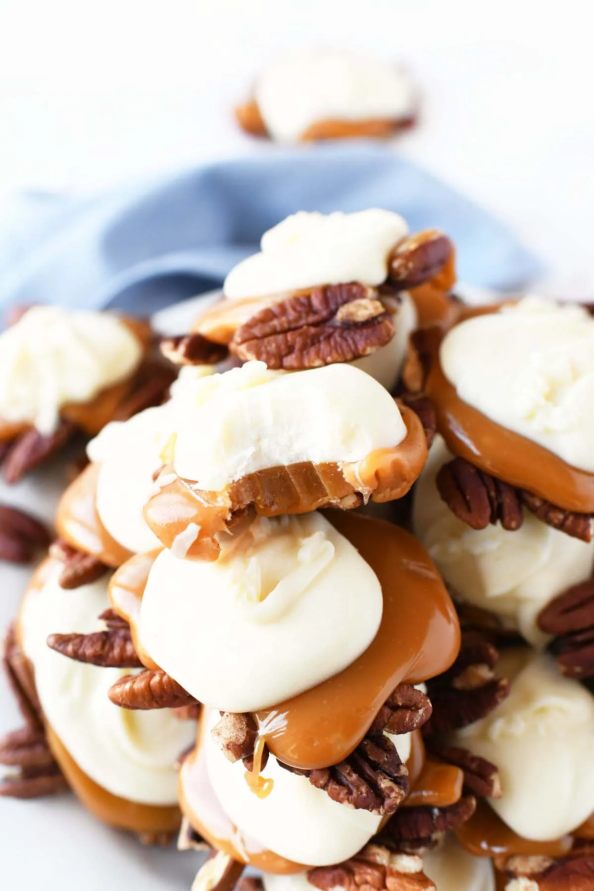 White Chocolate Turtle Candy