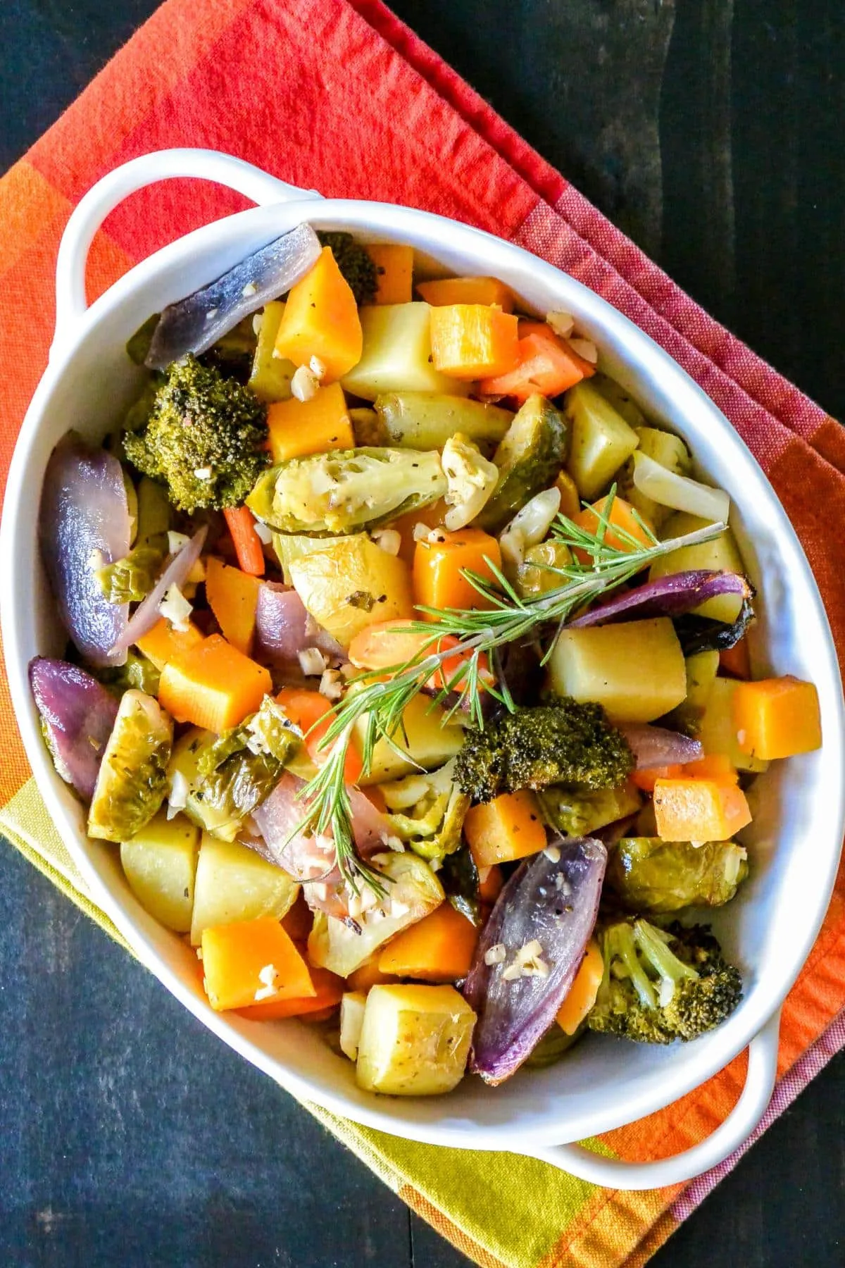 White Wine Roasted Vegetables