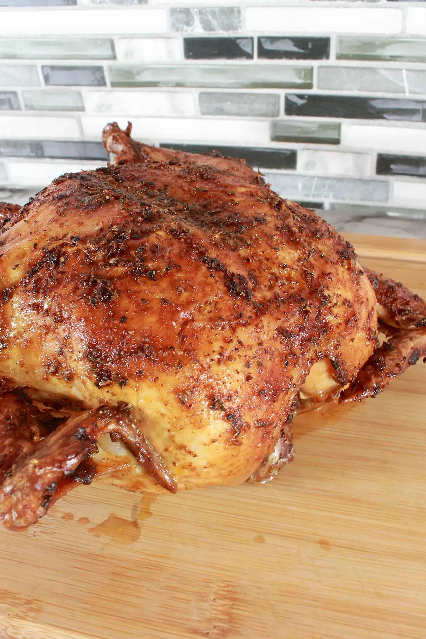Whole Roasted Cajun Chicken