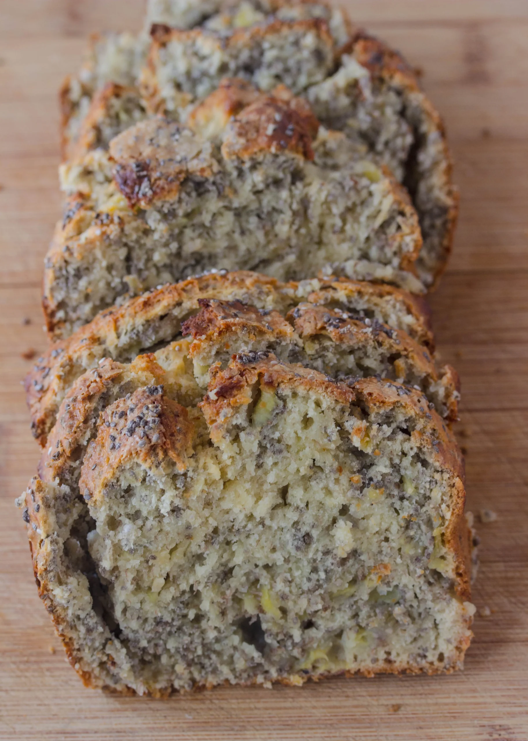 Whole Wheat Banana Chia Bread