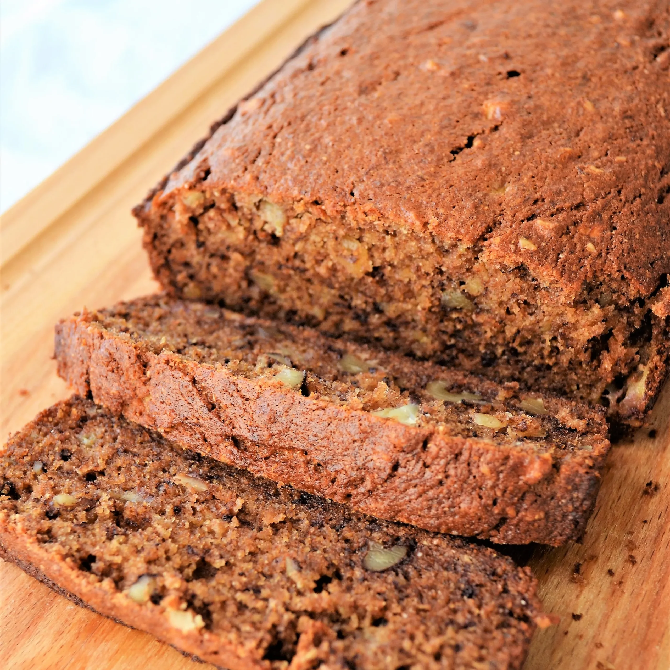 Whole Wheat Nutty Banana Bread