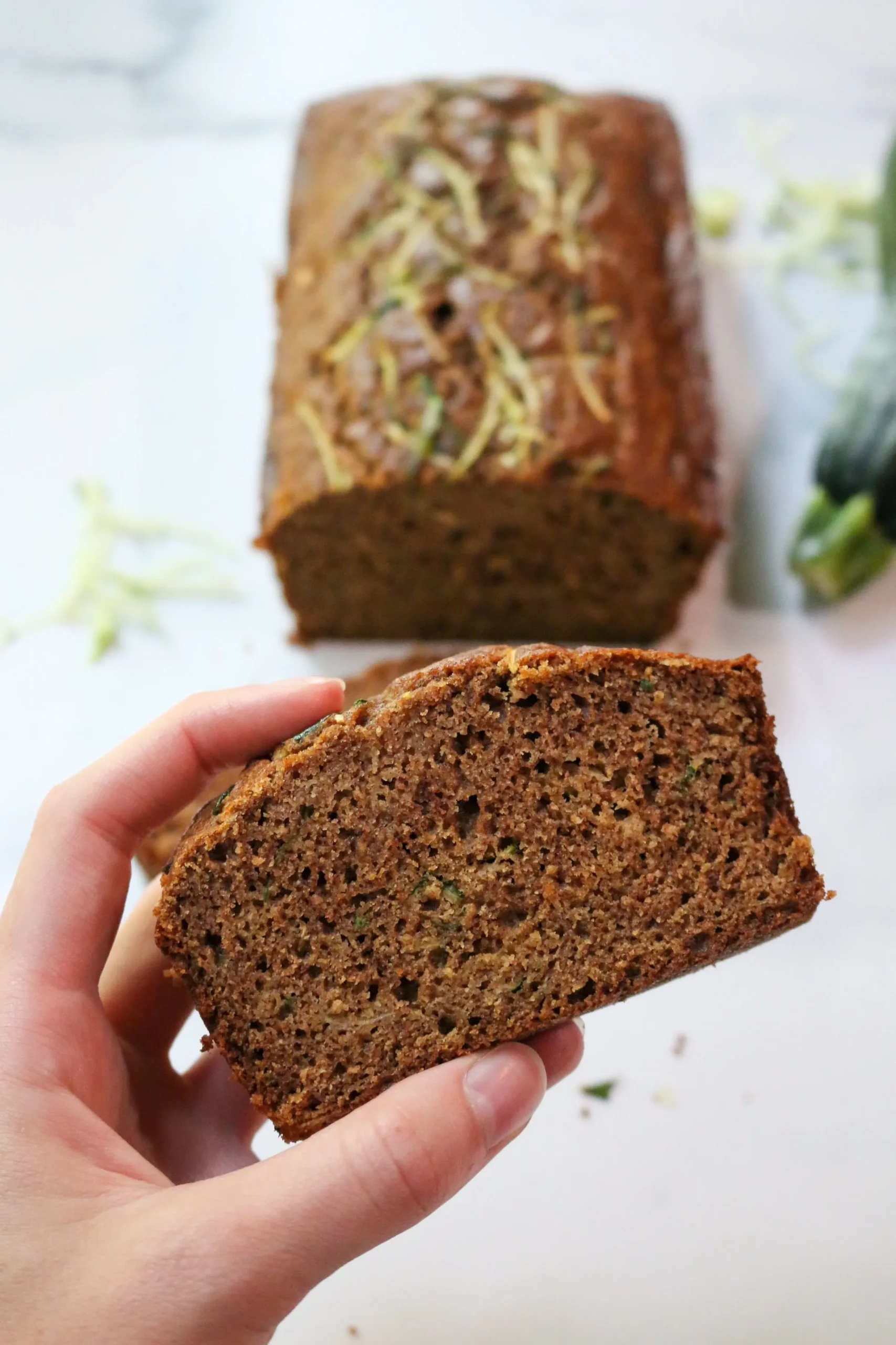Whole Wheat Zucchini Bread