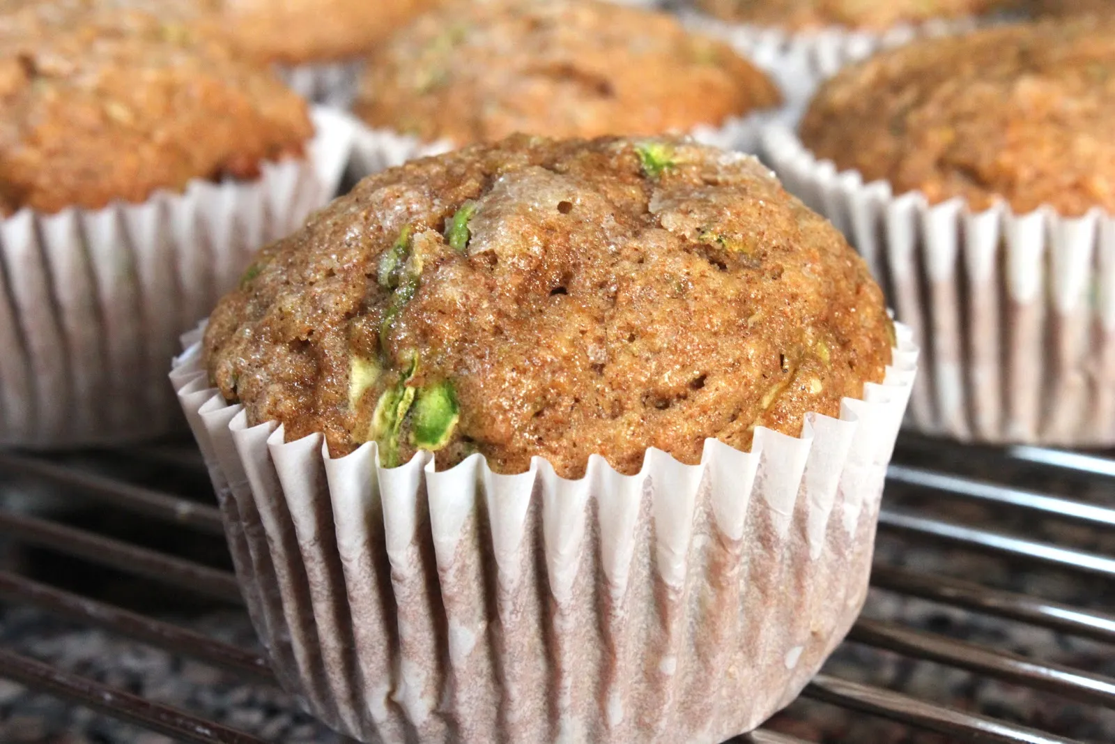 Whole Wheat Zucchini Muffin