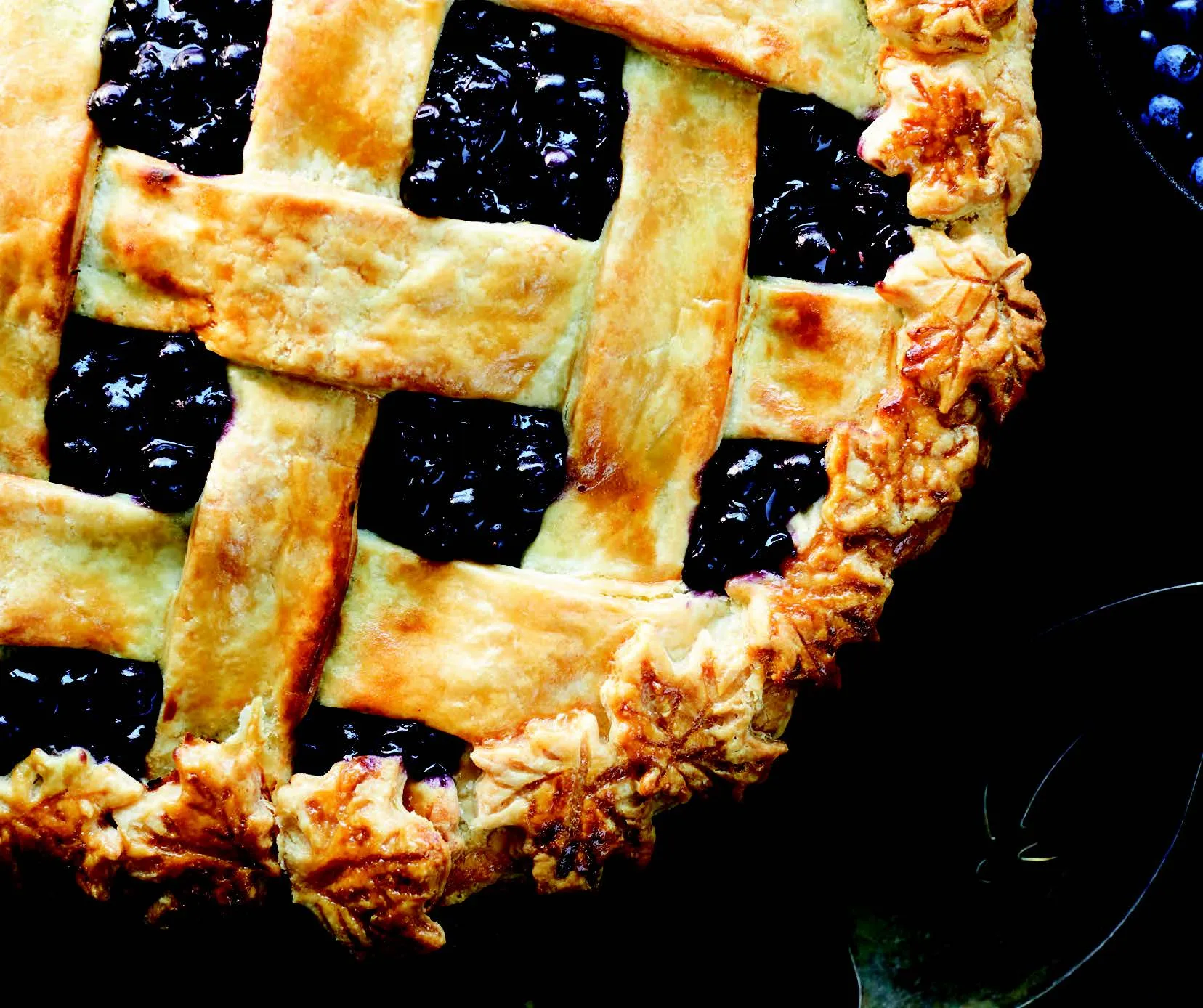 Wild Blueberry Maple Sugar Pie