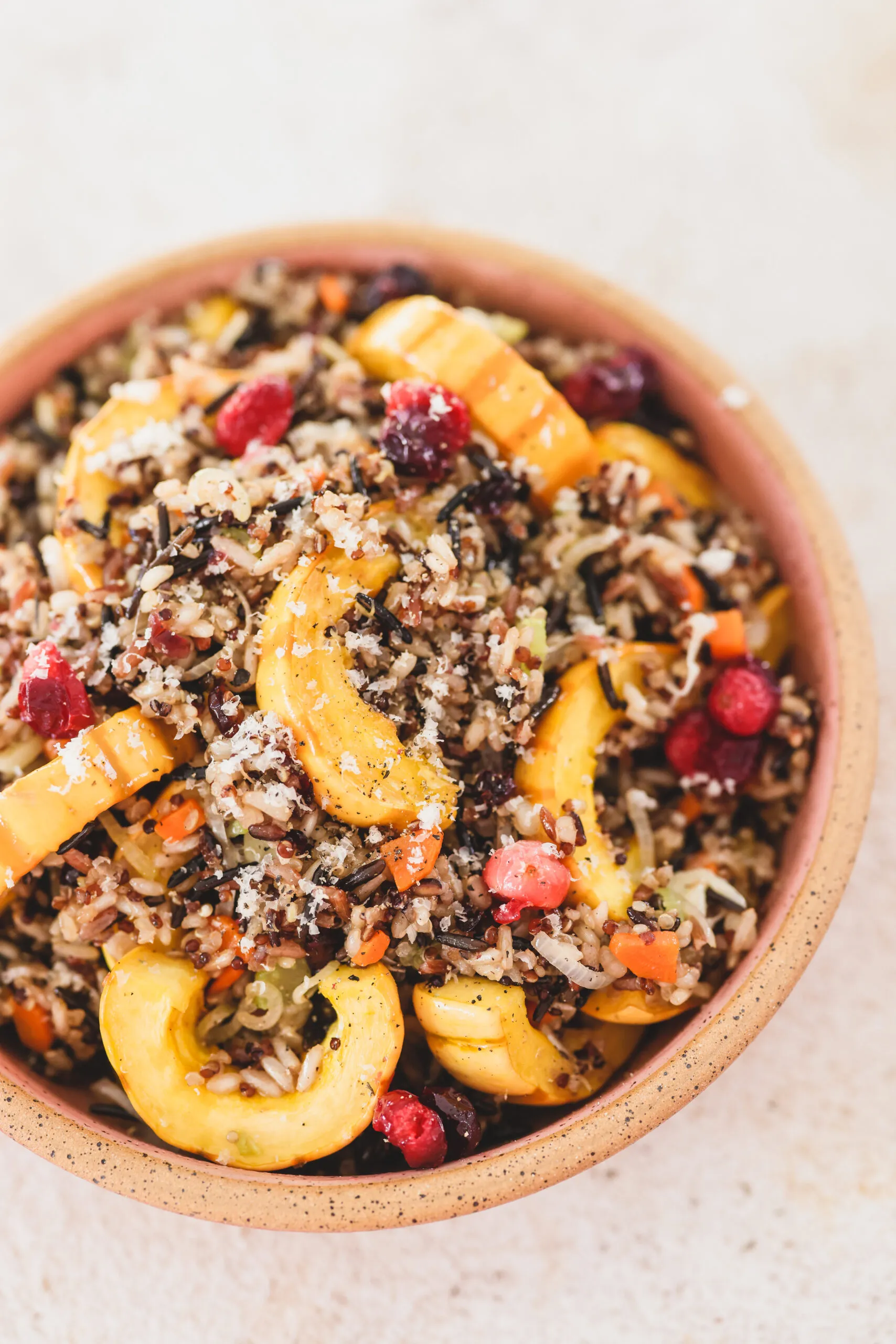 Wild Rice Salad with Cranberries