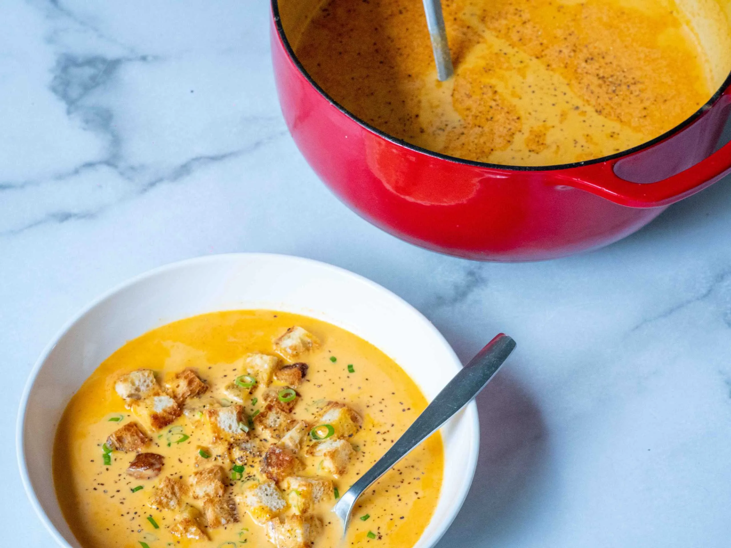 Wisconsin Style Beer Cheese Soup