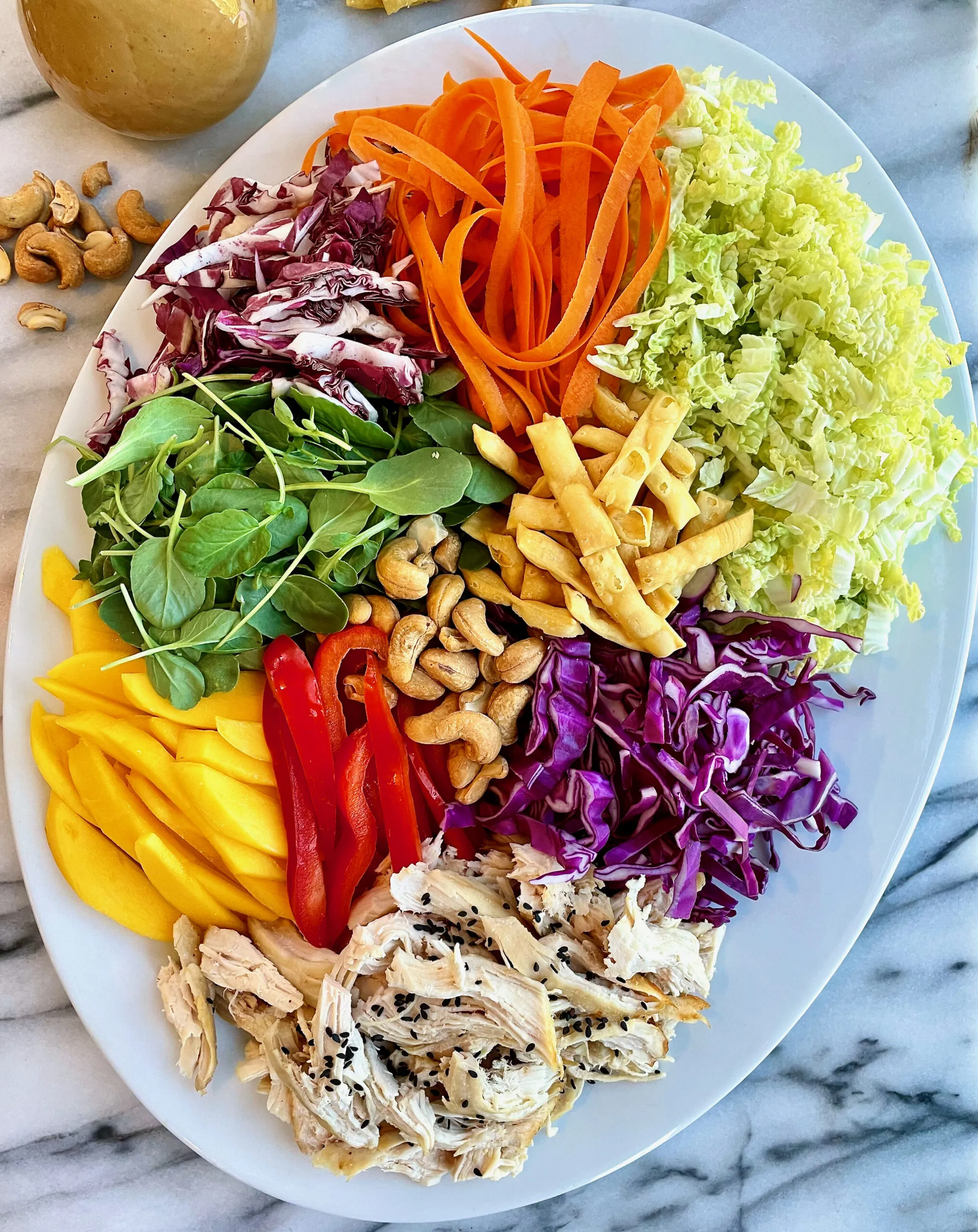 Wolfgang Puck's Chino Chopped Vegetable Salad with Shrimp