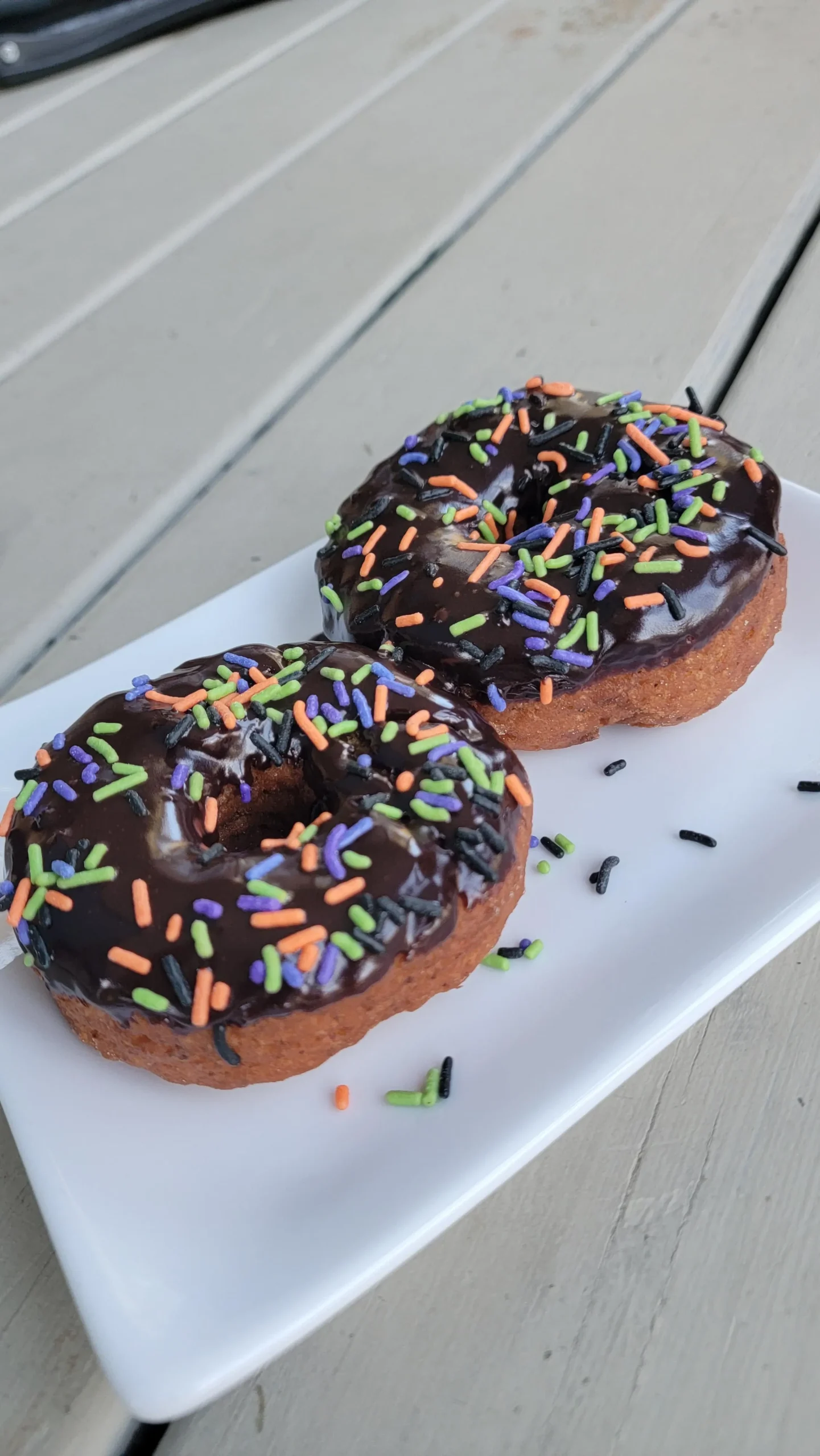 Yeast Raised Chocolate Glazed Doughnuts