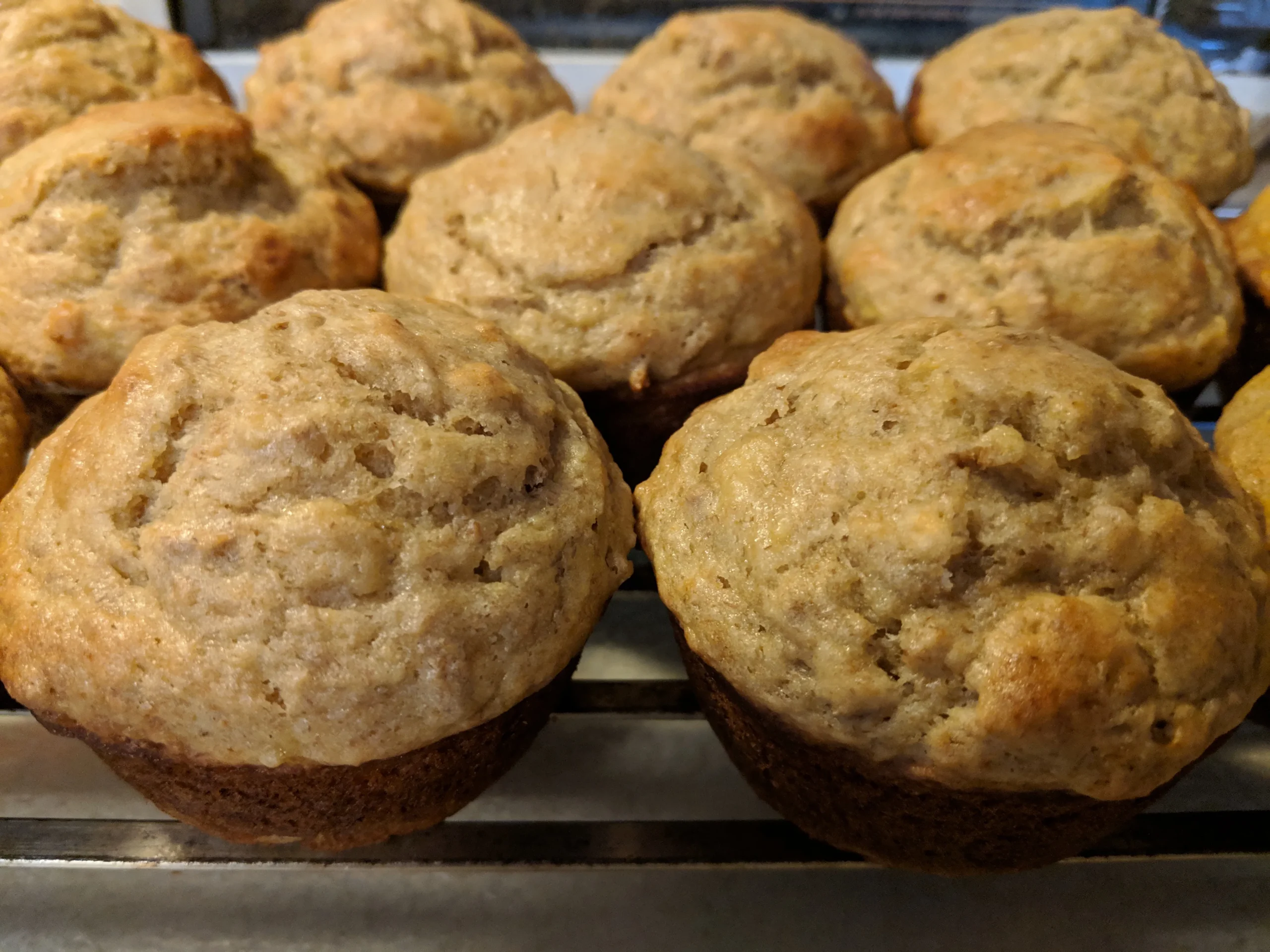 Yogurt and Banana Spice Muffins
