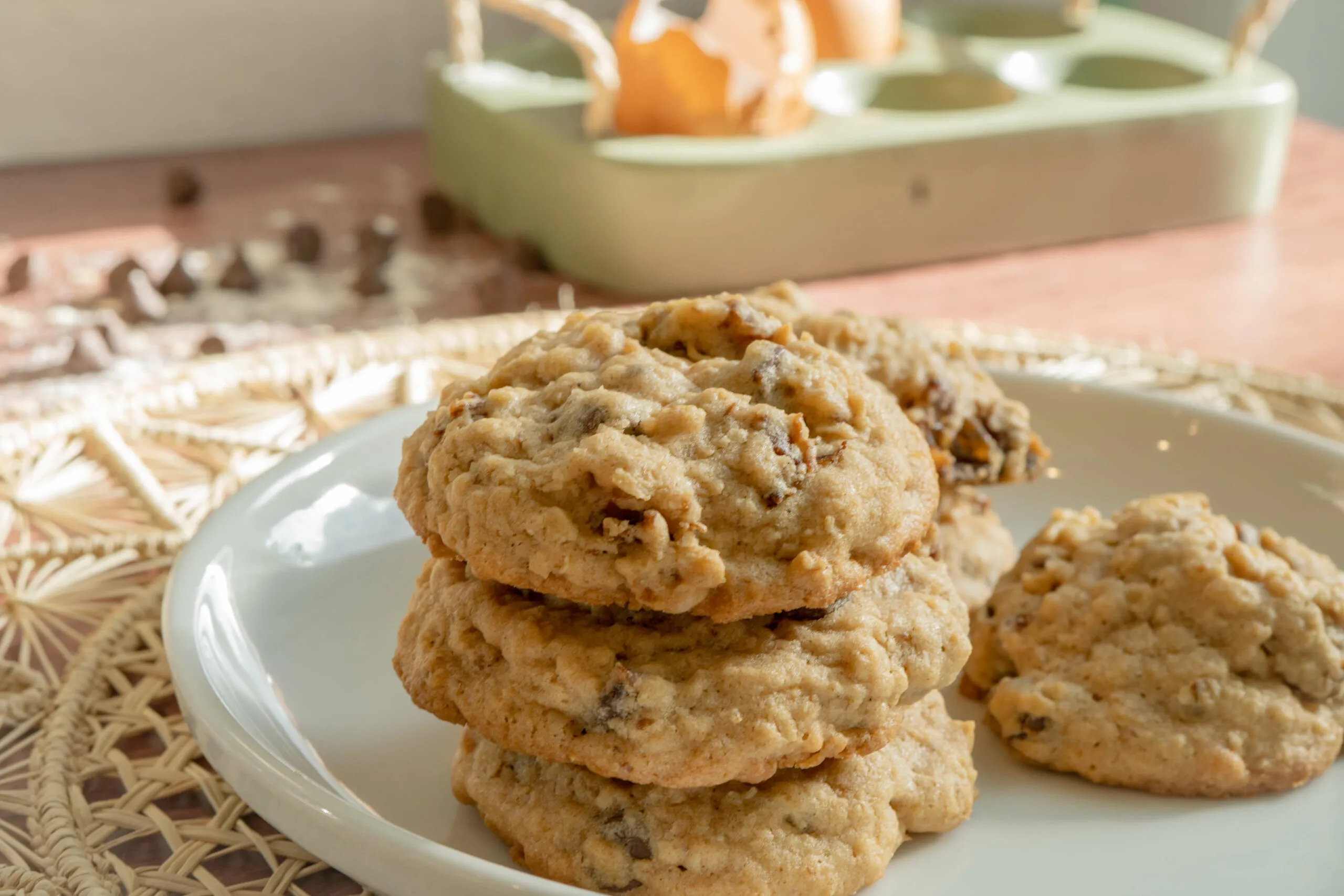 Yogurt and Granola Cookies