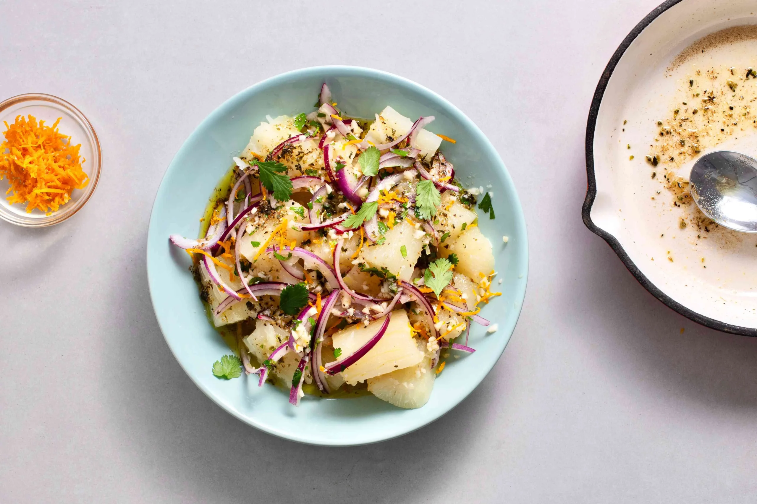 Yuca with Garlic Sauce