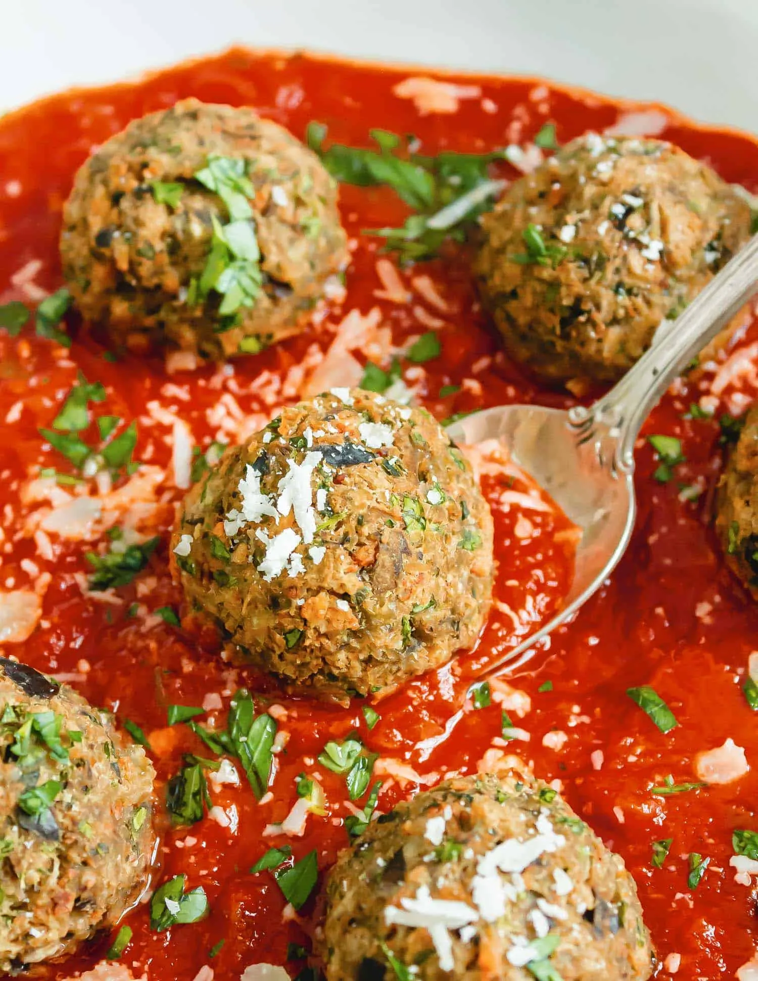 Yummy Baked Eggplant Meatballs