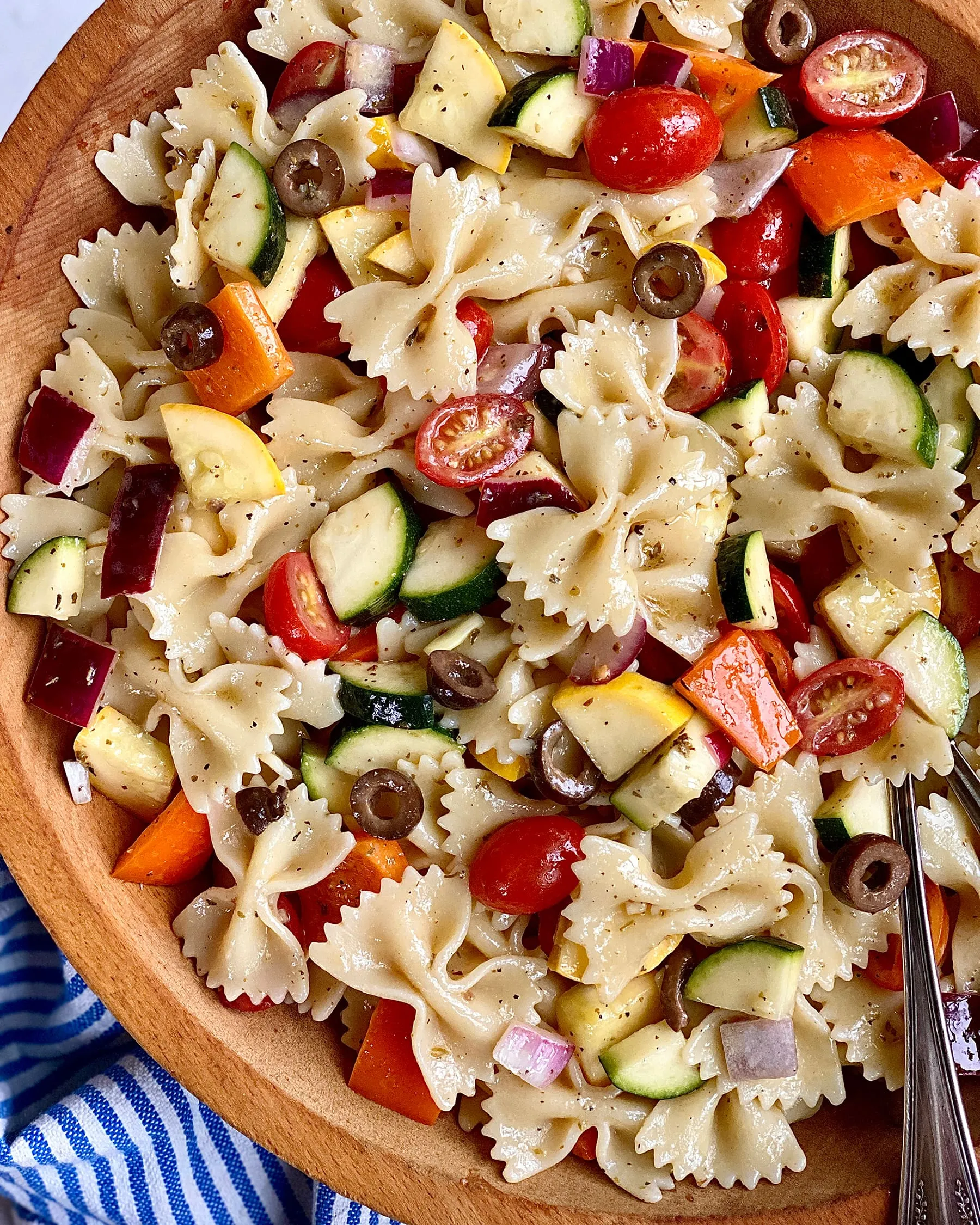 Zesty Bow Tie Pasta Salad