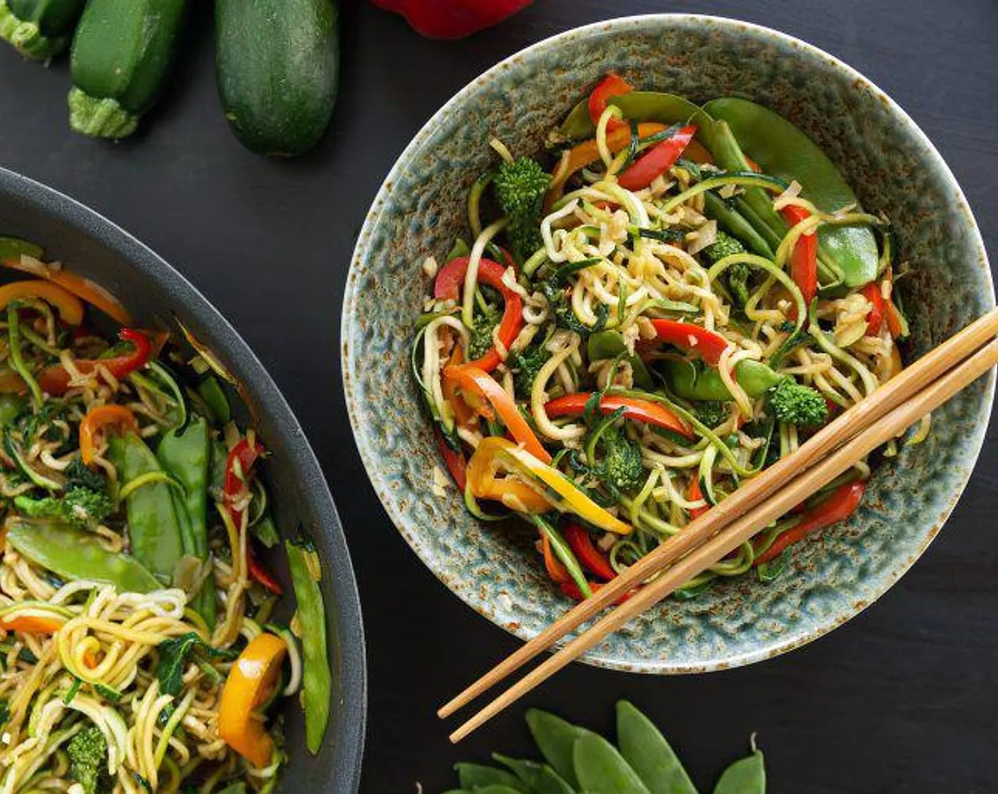 Zoodle Veggie Stir Fry